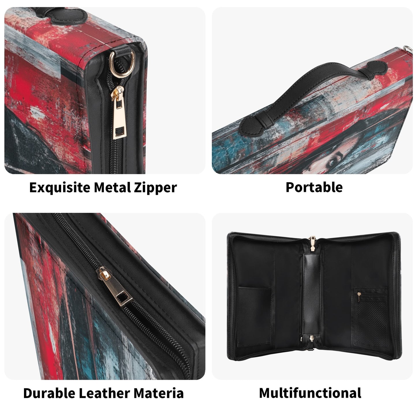 Morgana / Books briefcase with internal pockets