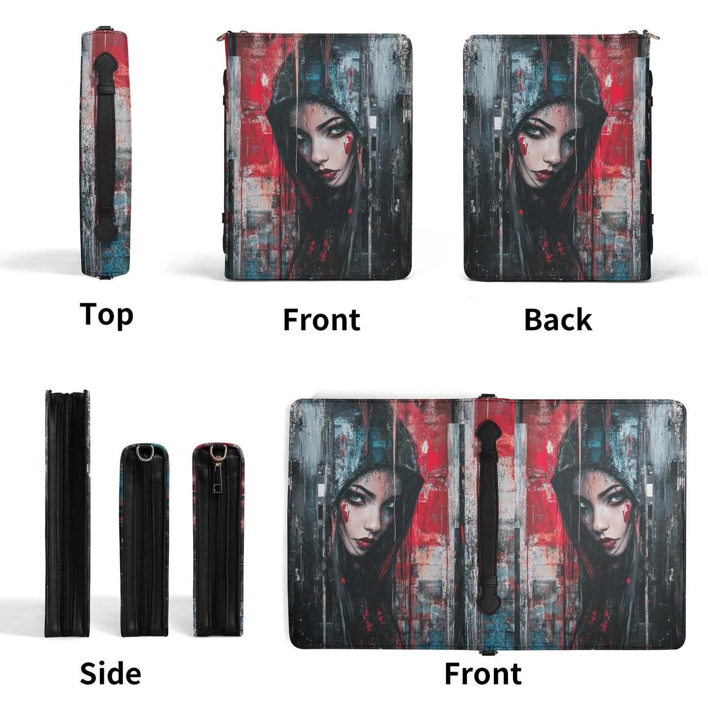 Morgana / Books briefcase with internal pockets