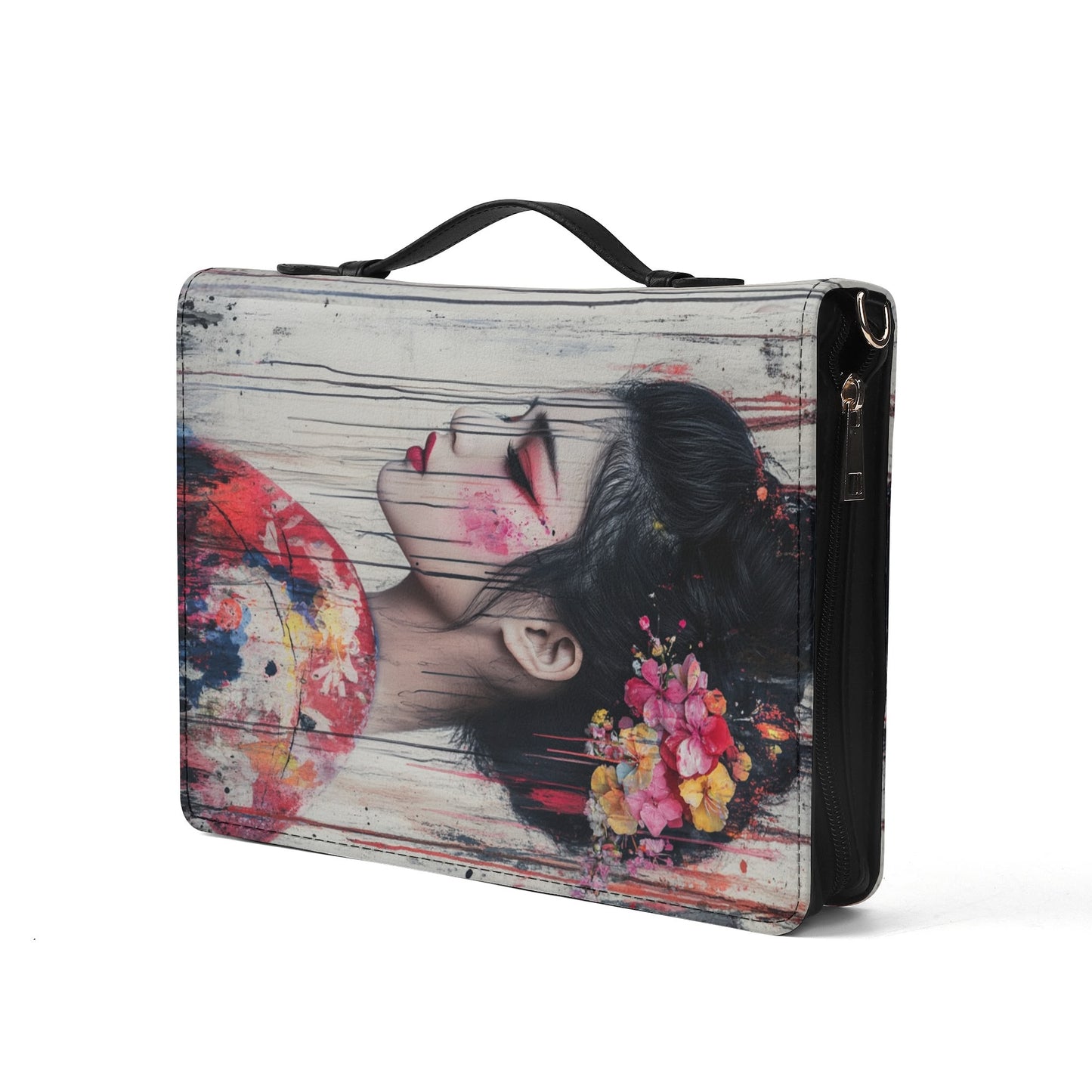 Akiko / Books briefcase with internal pockets