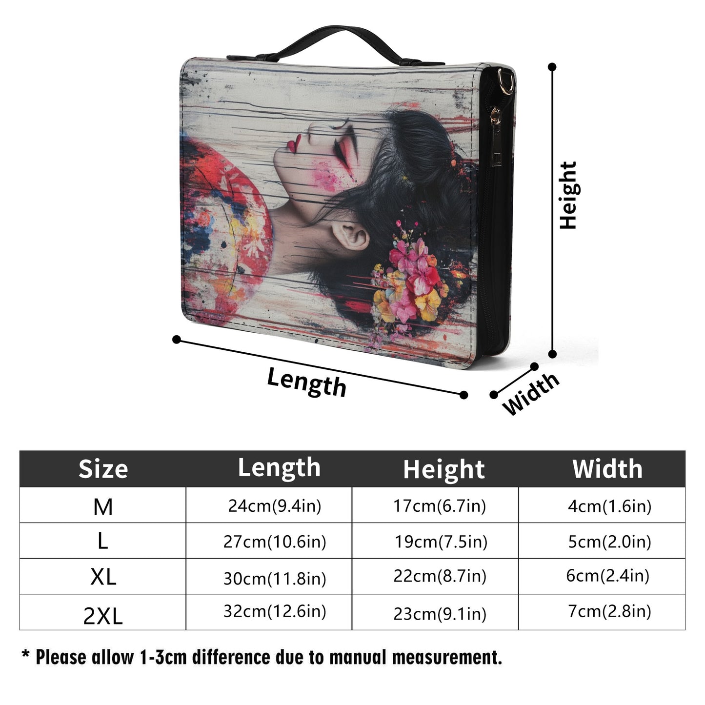 Akiko / Books briefcase with internal pockets