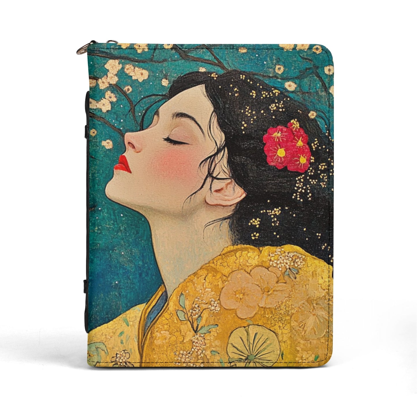 Spring Scent / Books briefcase with internal pockets