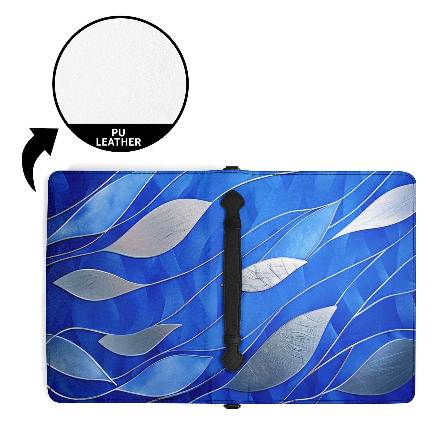 Sea Waves / Books briefcase with internal pockets