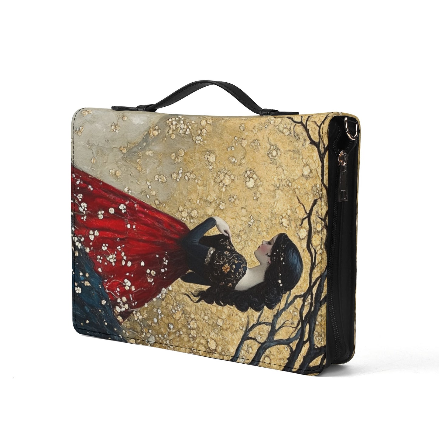 Snow White / Books briefcase with internal pockets