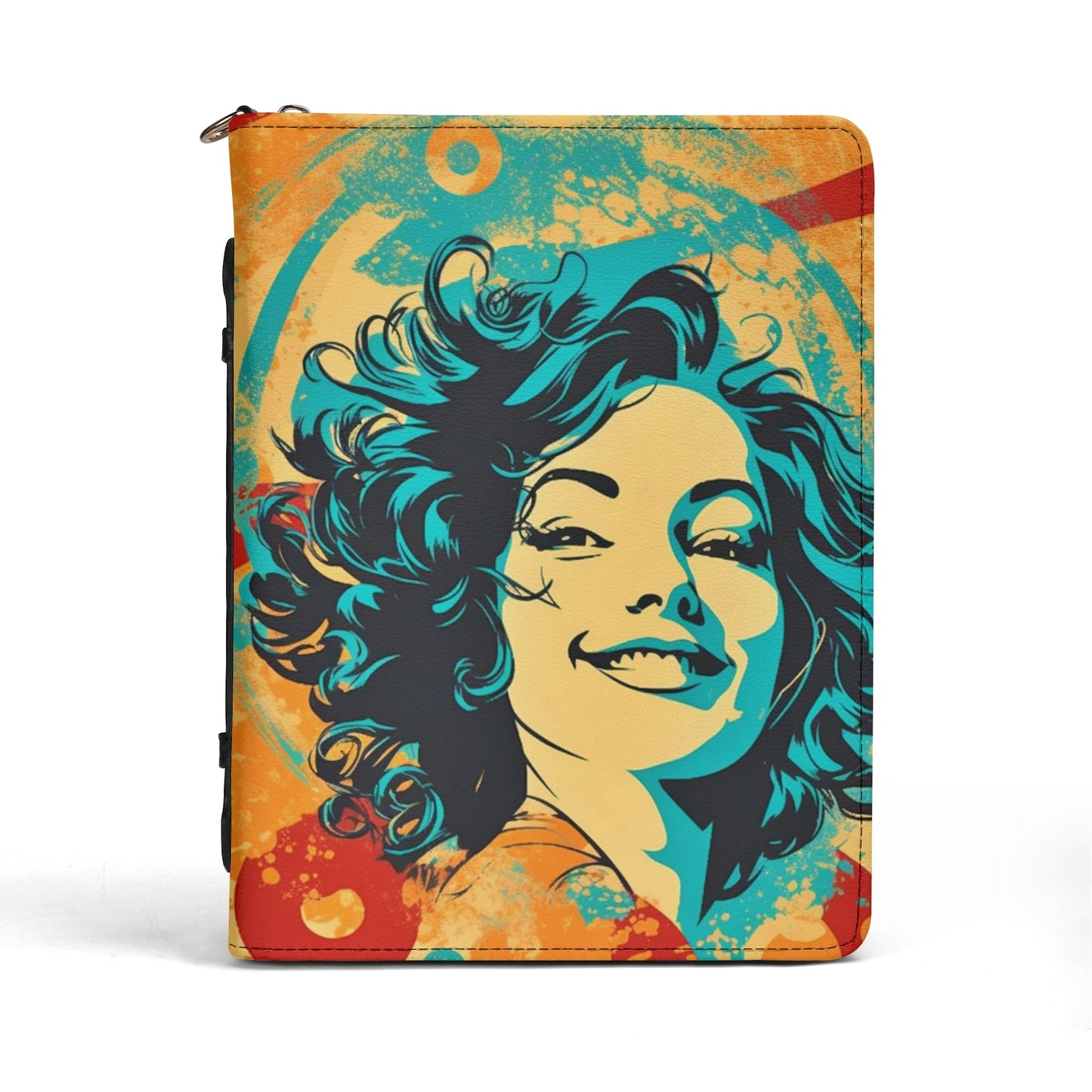 Happy Girl / Books briefcase with internal pockets