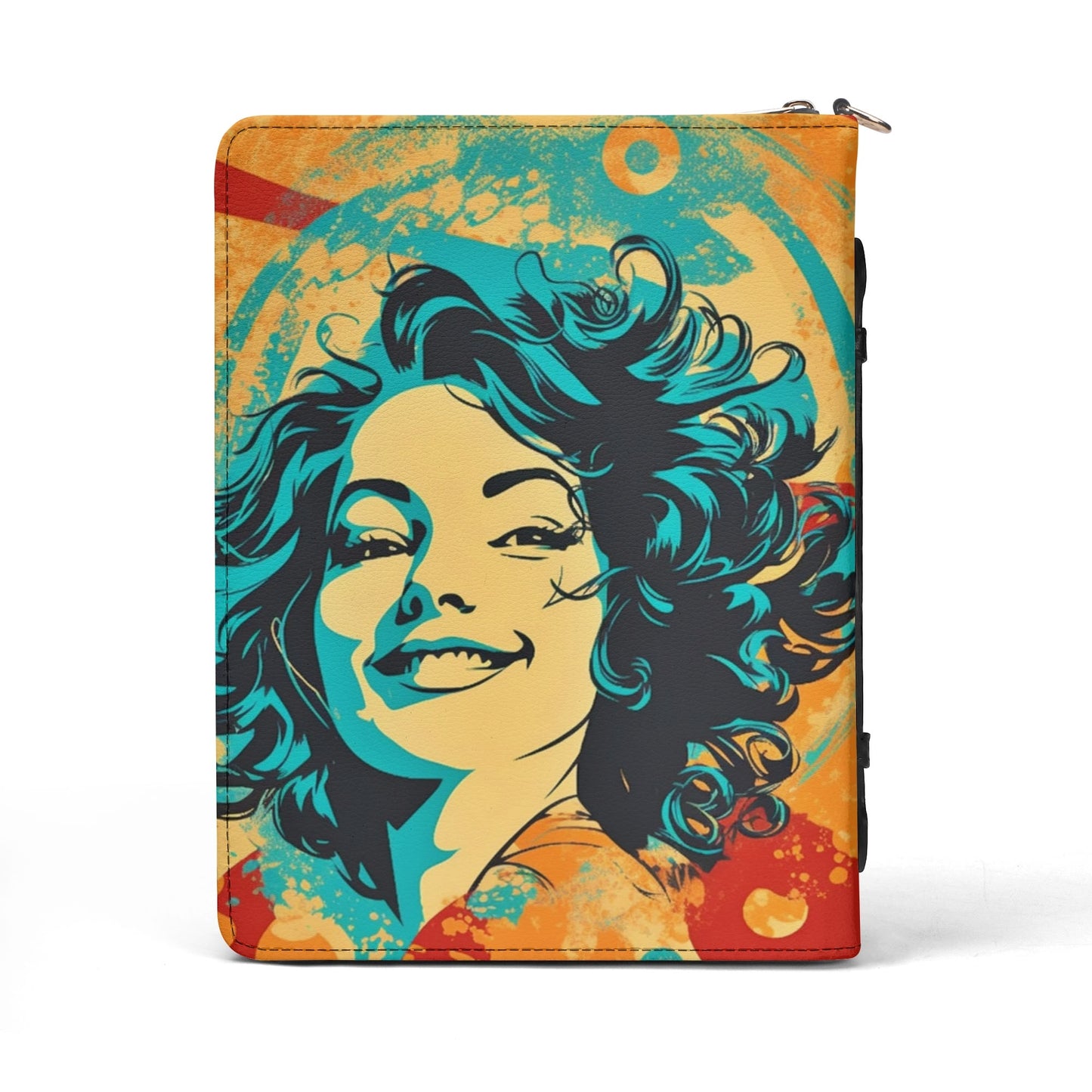 Happy Girl / Books briefcase with internal pockets