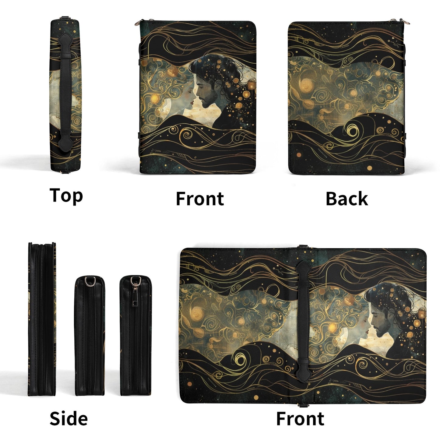 Ancient Loves / Books briefcase with internal pockets