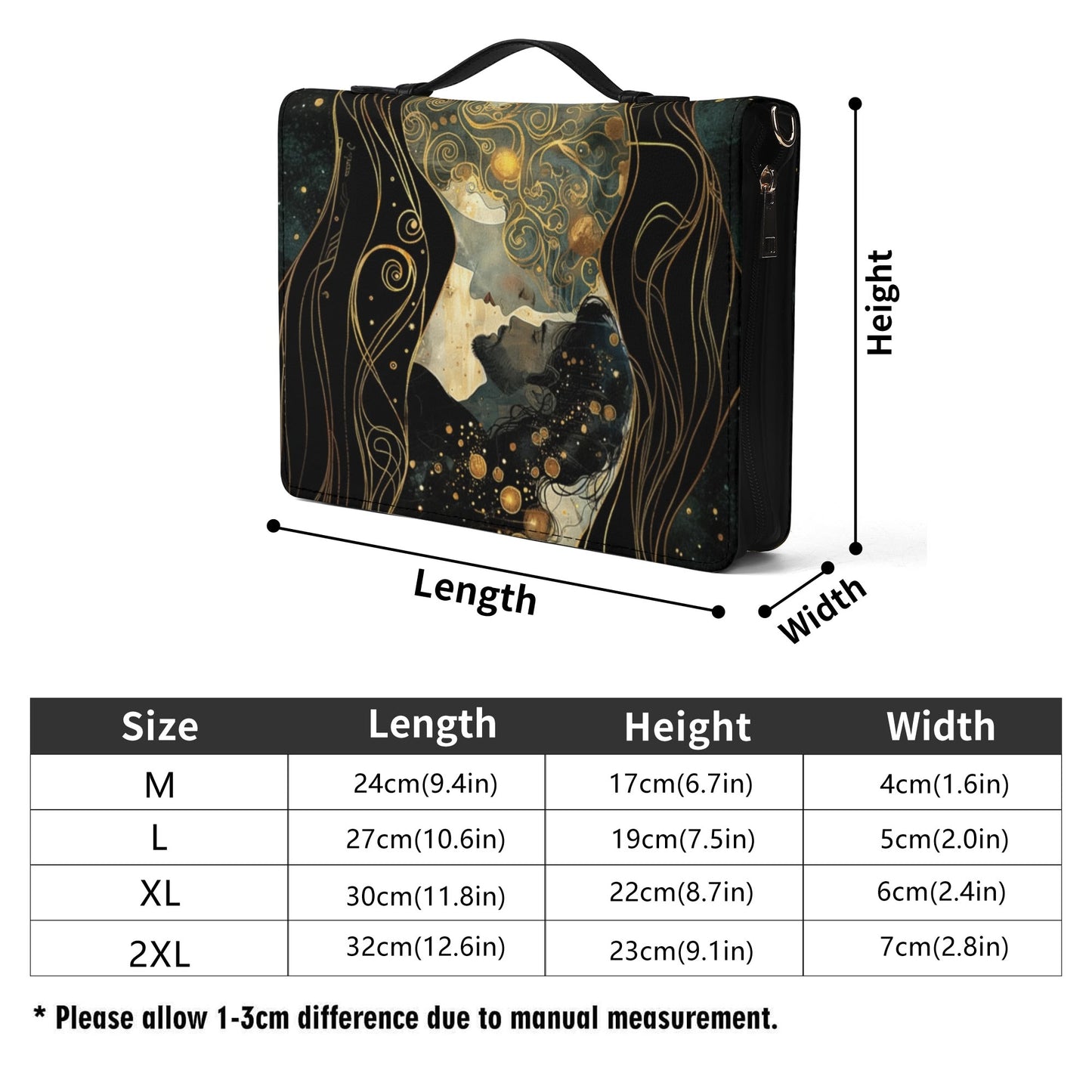 Ancient Loves / Books briefcase with internal pockets