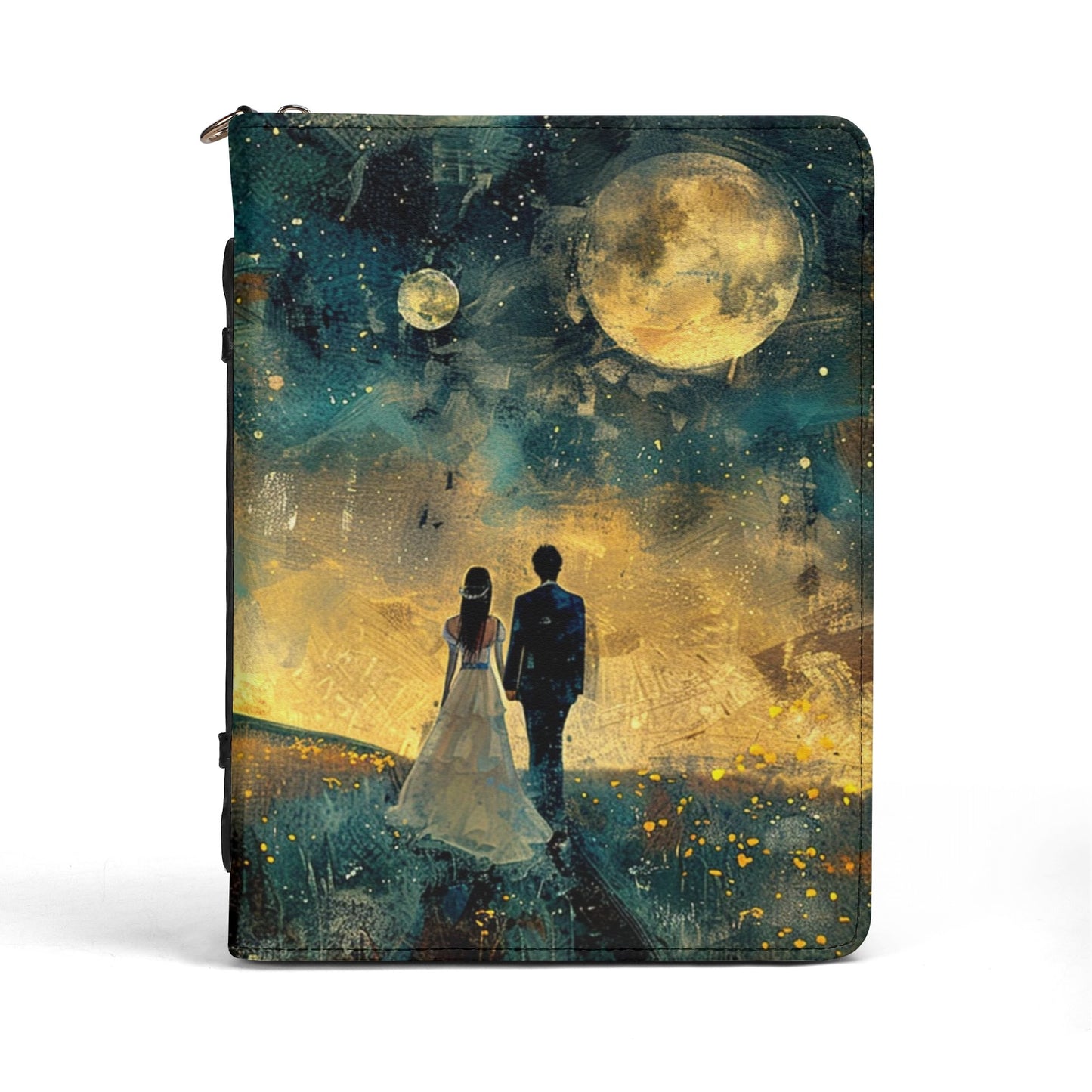 Newlyweds / Books briefcase with internal pockets
