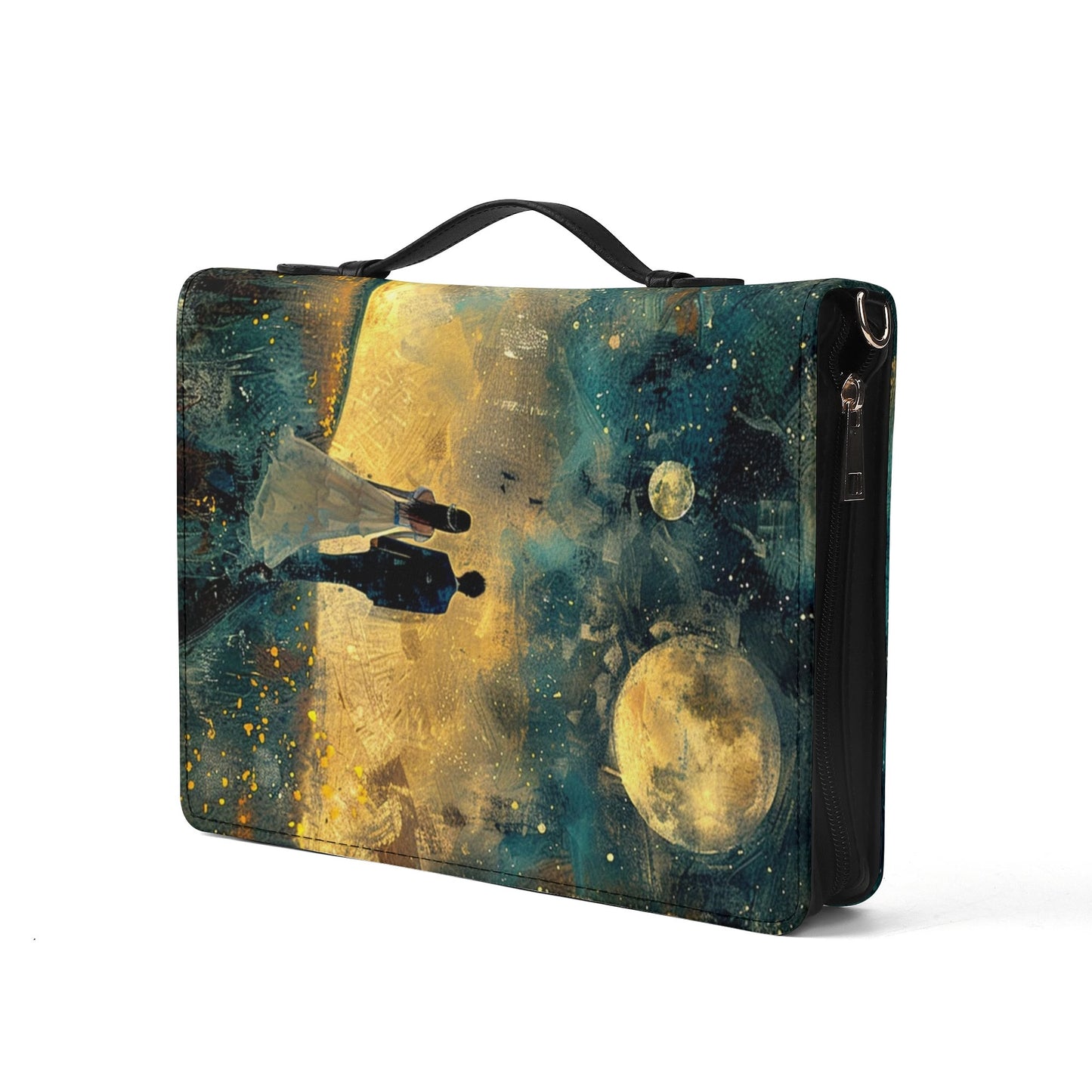 Newlyweds / Books briefcase with internal pockets