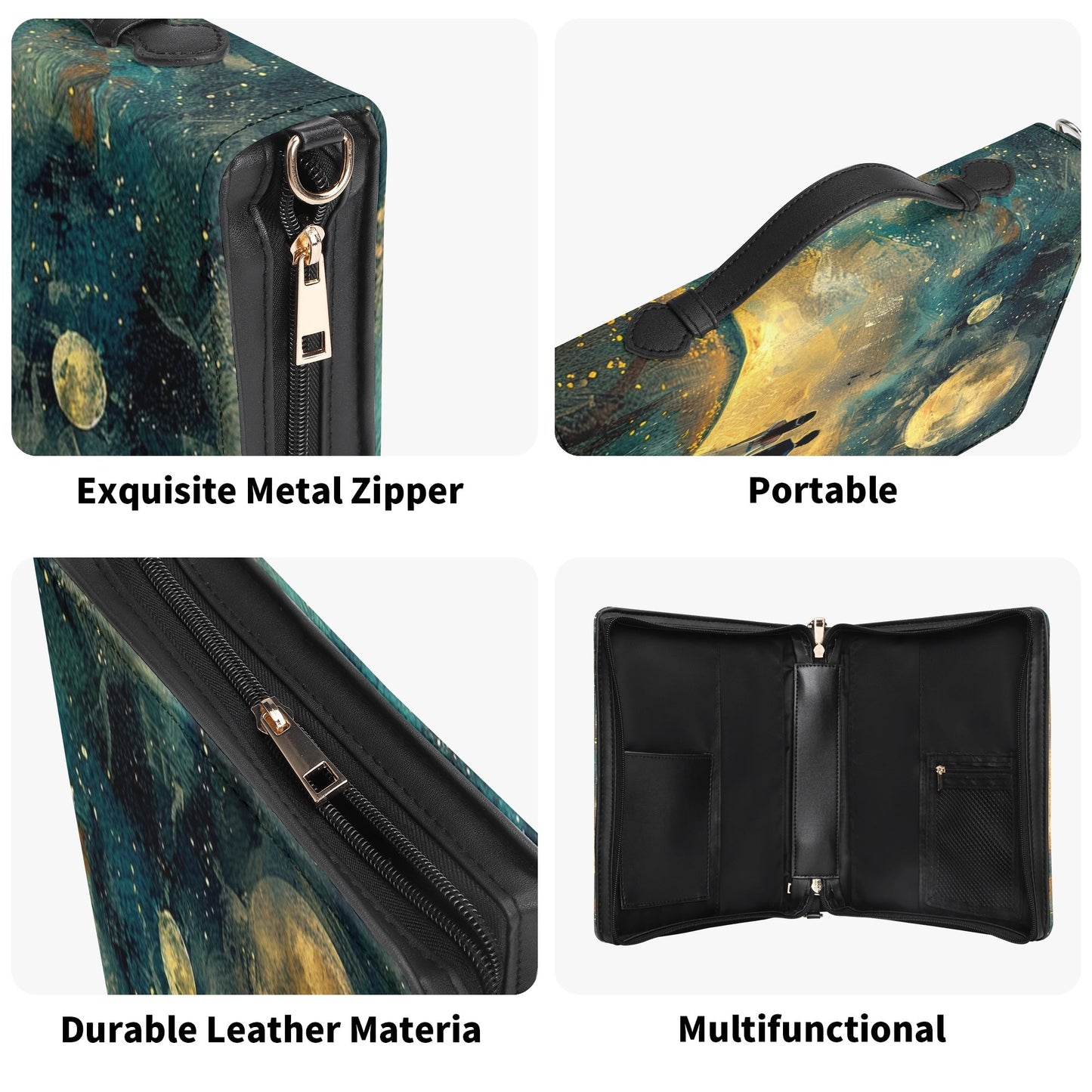 Newlyweds / Books briefcase with internal pockets