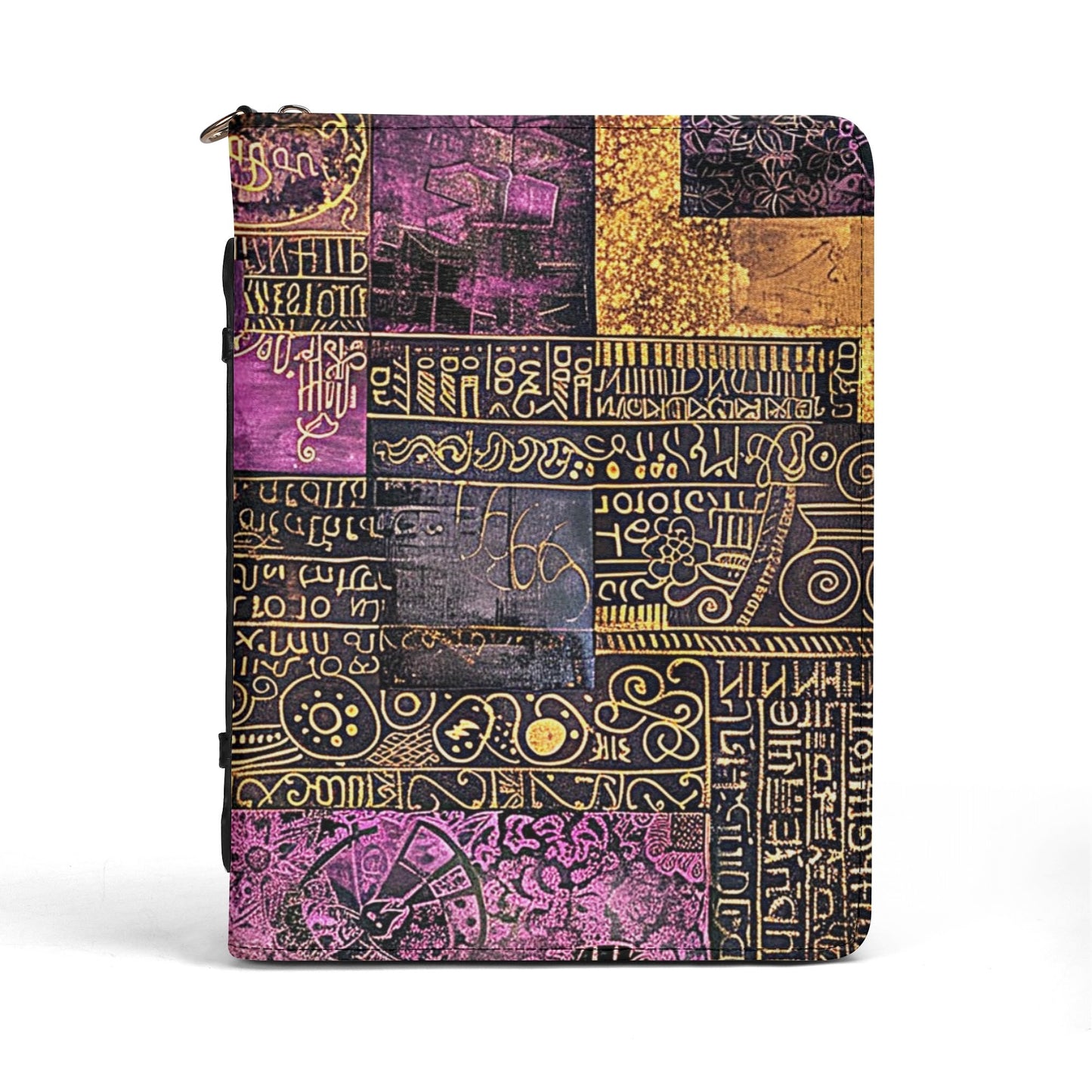 Ancient Writings / Books briefcase with internal pockets