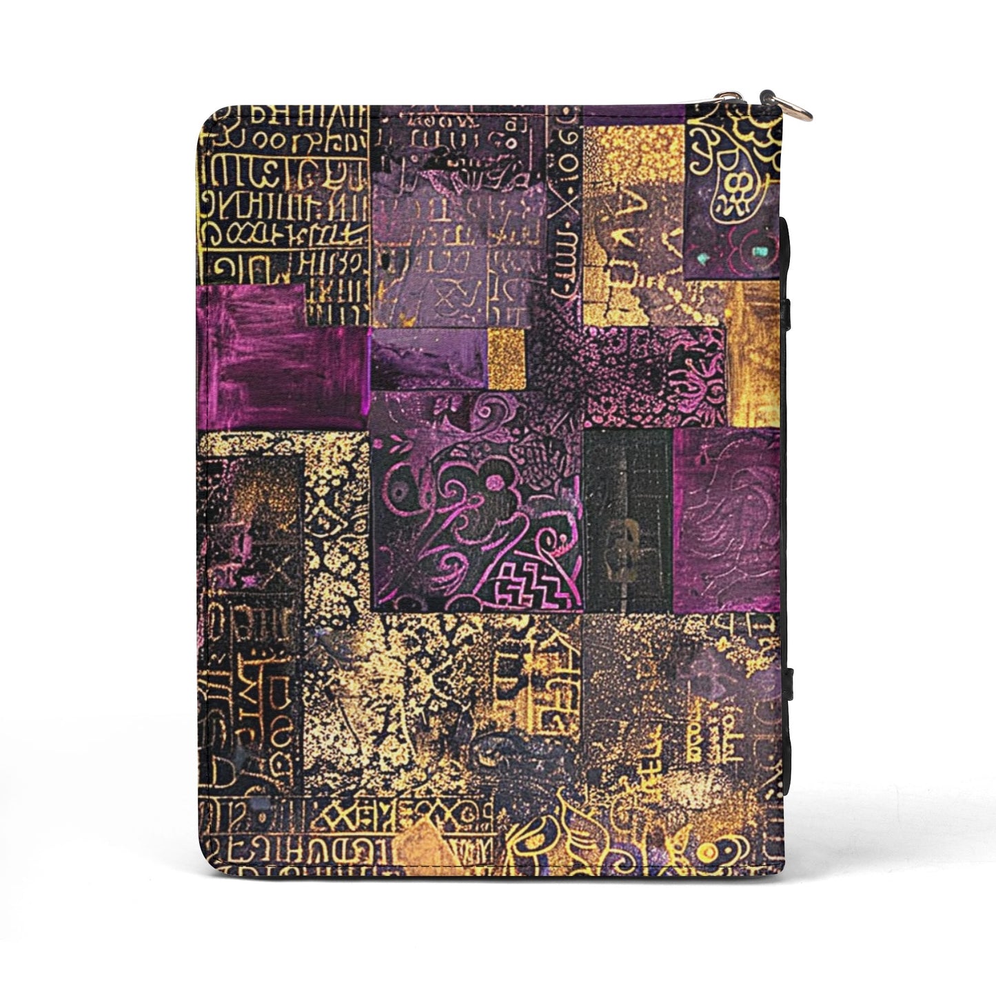 Ancient Writings / Books briefcase with internal pockets