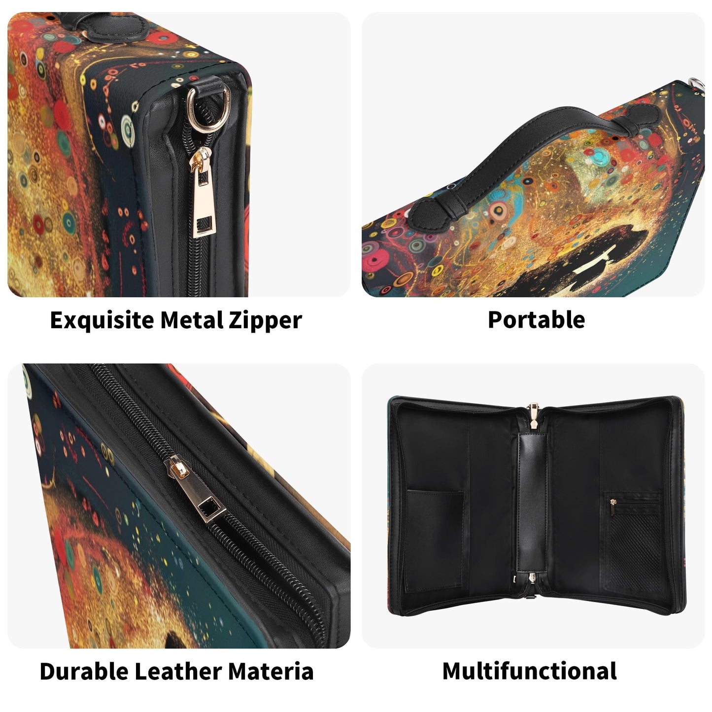 Eternal Love / Books briefcase with internal pockets