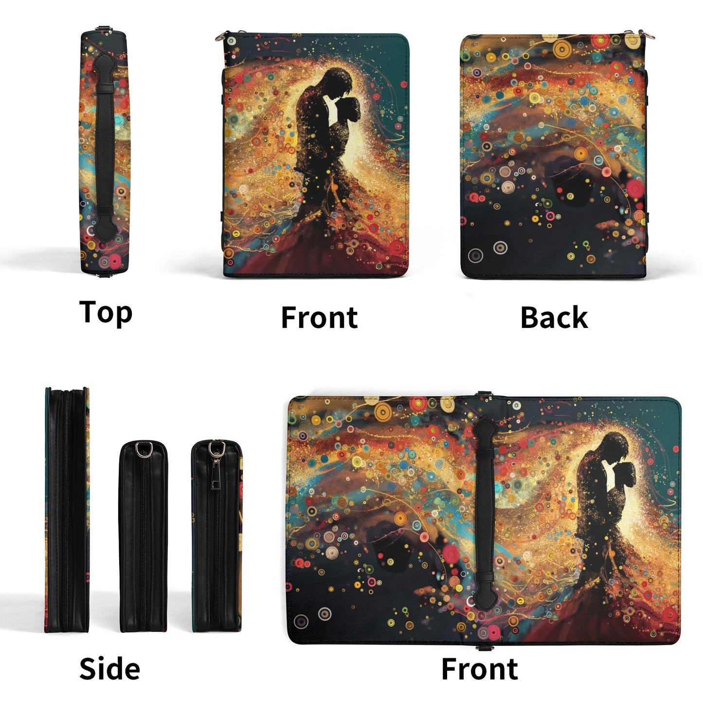 Eternal Love / Books briefcase with internal pockets