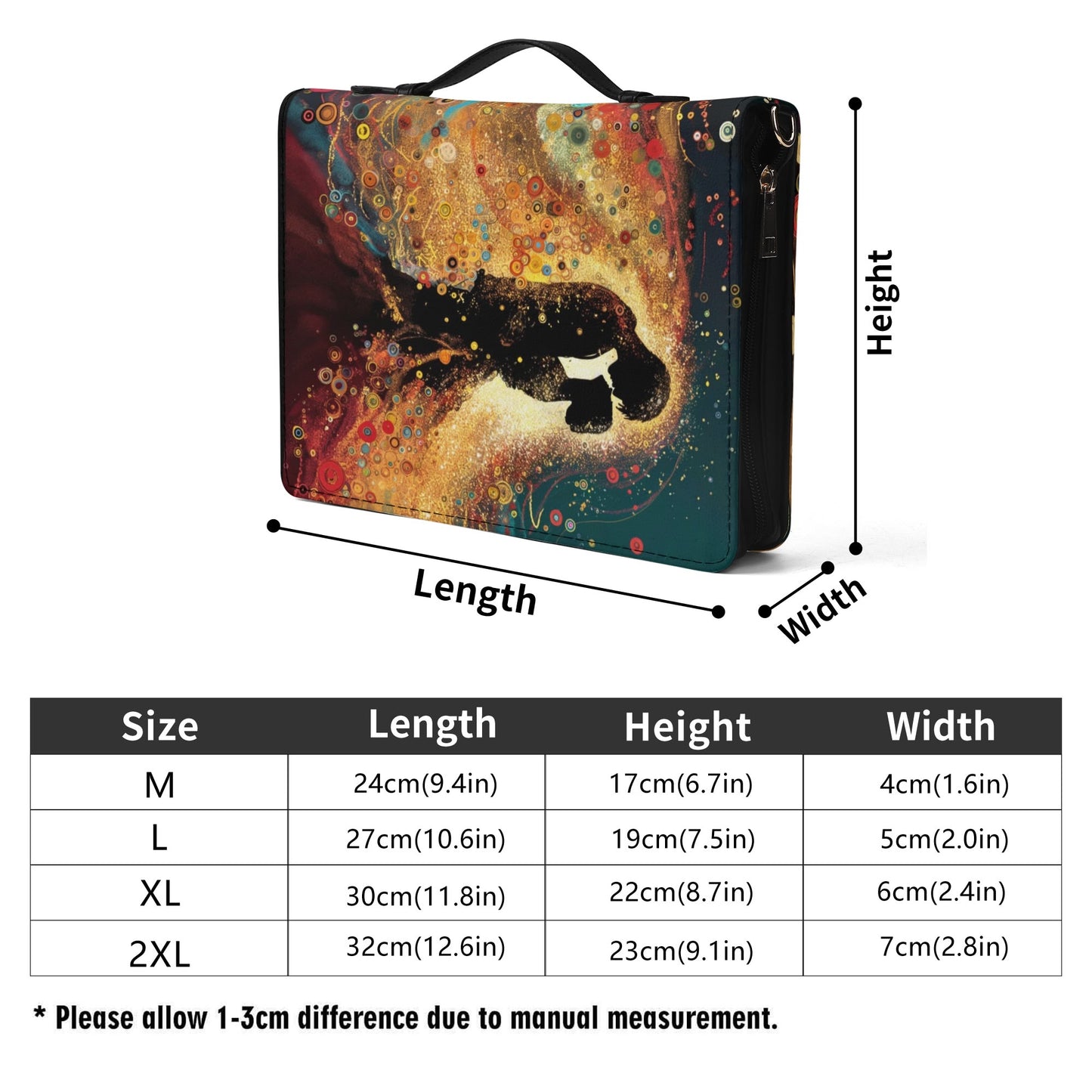 Eternal Love / Books briefcase with internal pockets
