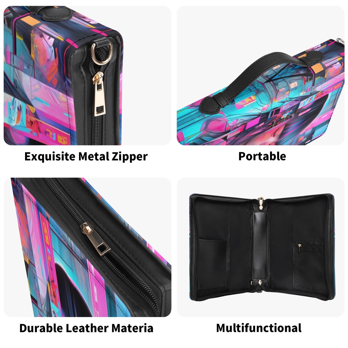 Tokyo Girl / Books briefcase with internal pockets