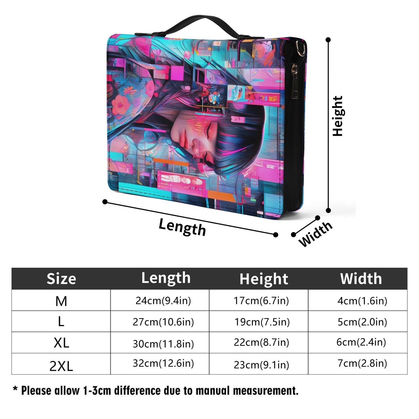 Tokyo Girl / Books briefcase with internal pockets
