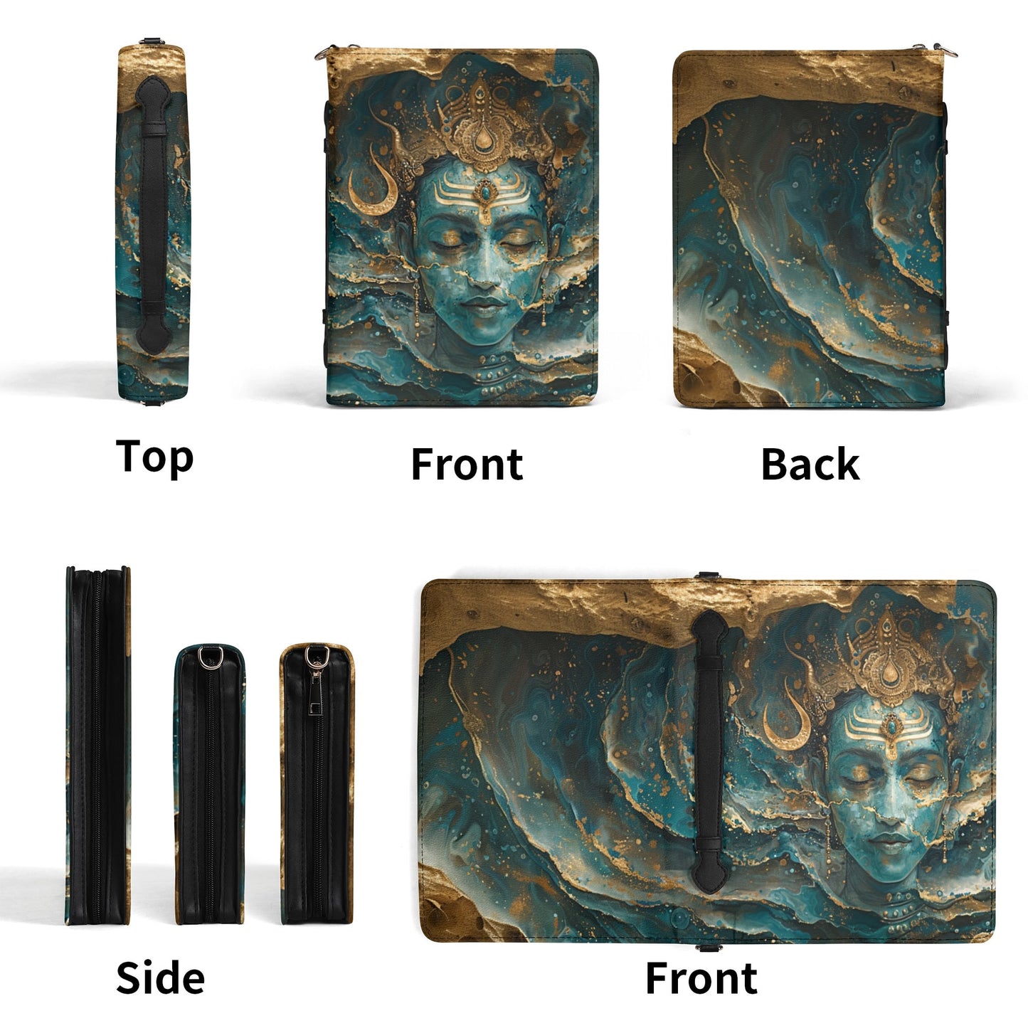 Indra / Briefcase for Sacred Texts with internal pockets