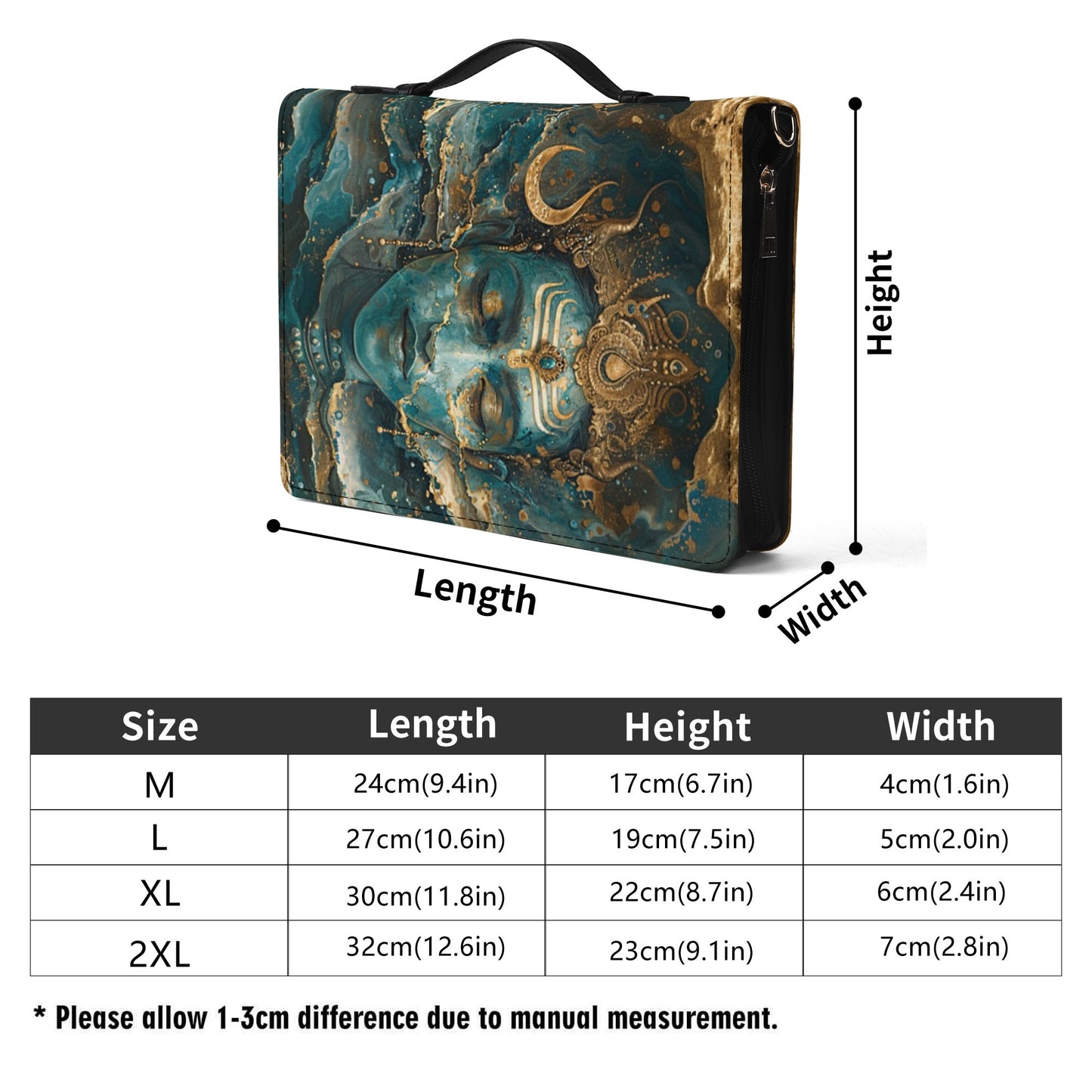 Indra / Briefcase for Sacred Texts with internal pockets
