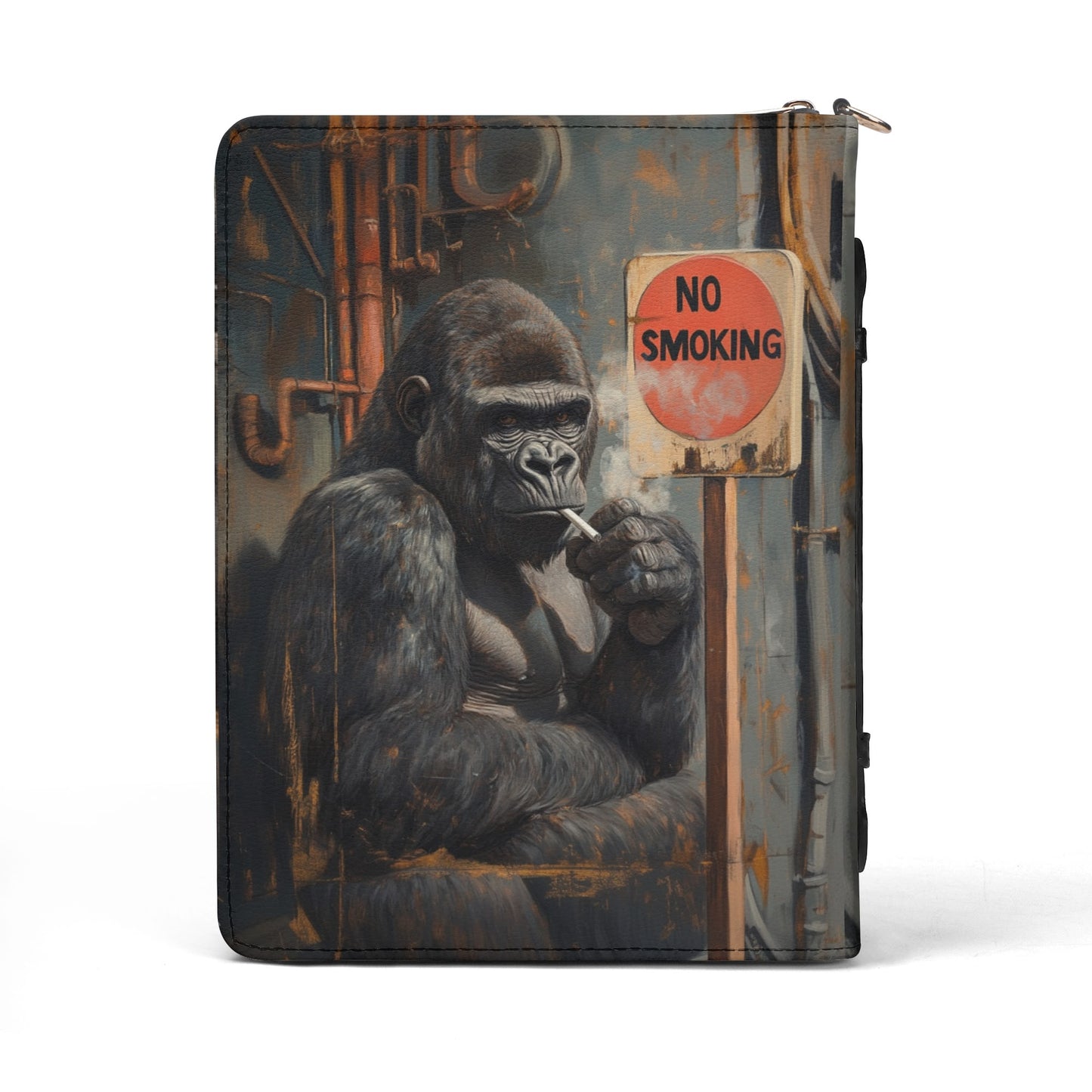 No Smoking / Books briefcase with internal pockets