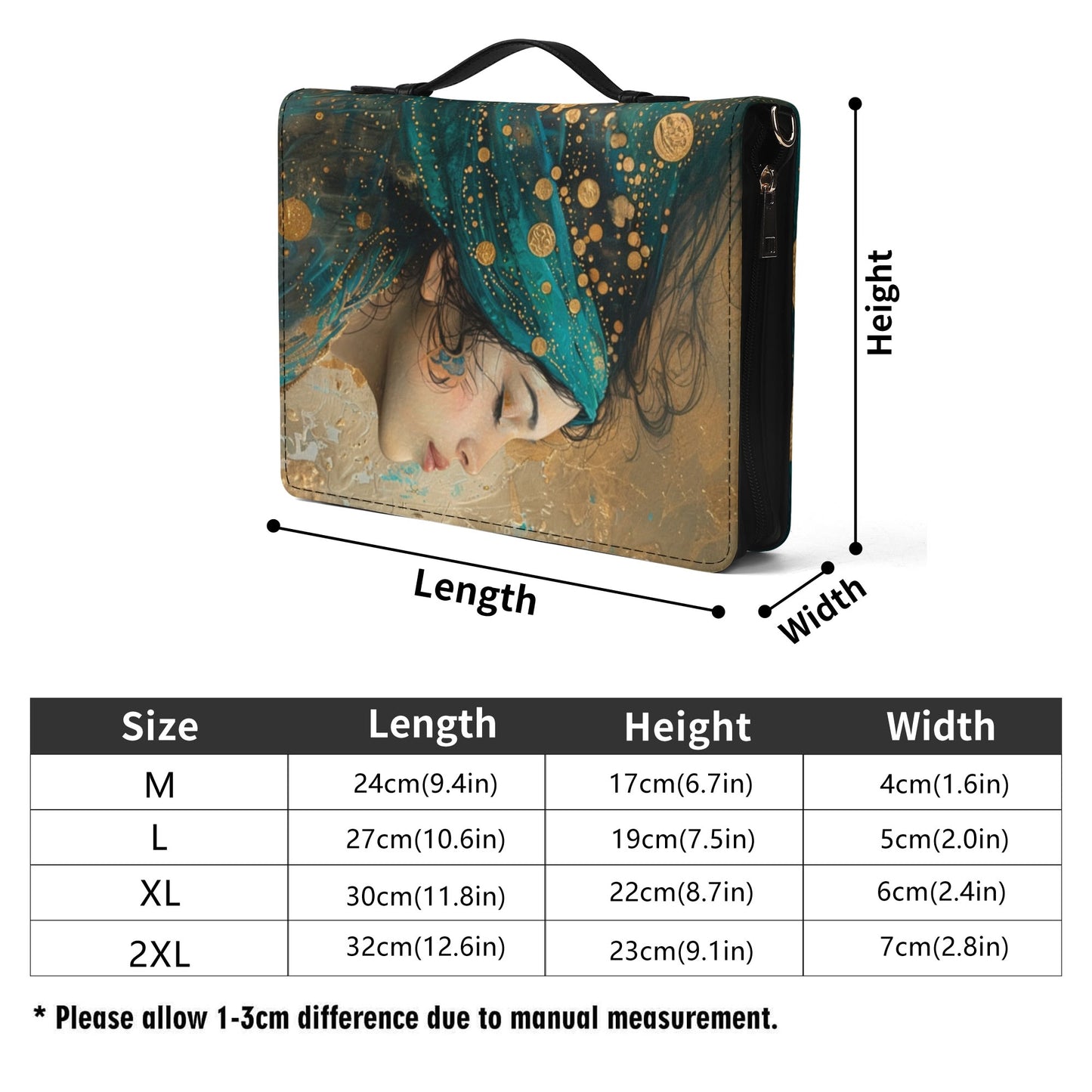 Sherazade / Books briefcase with internal pockets