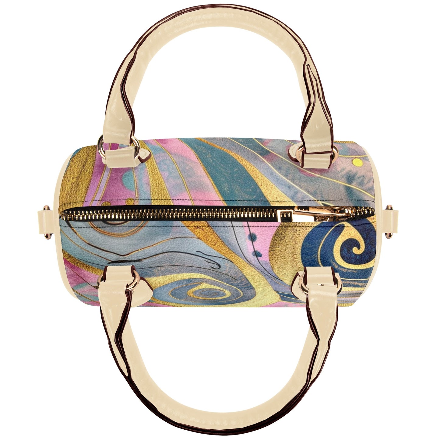 Pinky / Mini Boston Bag (Beige)