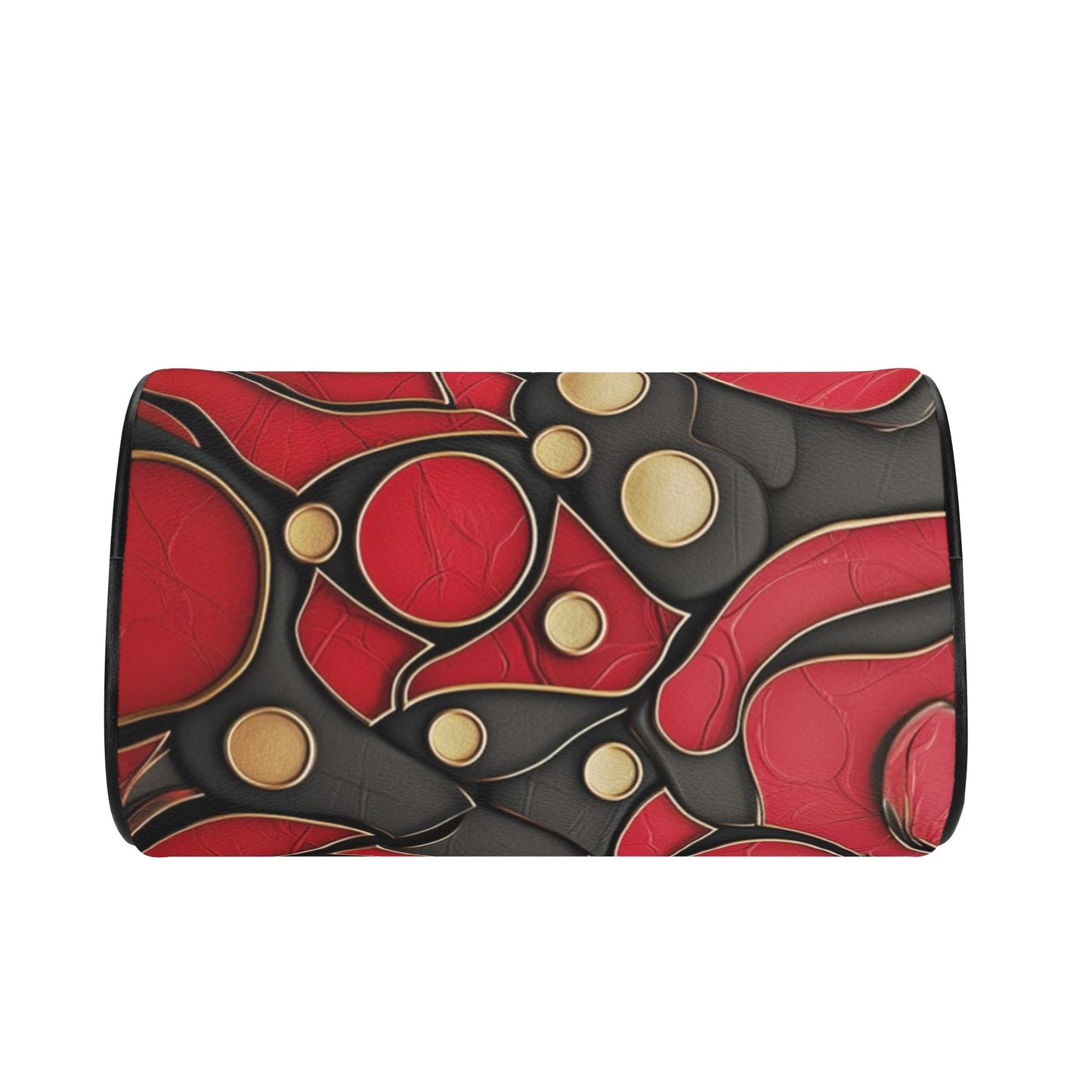 Red / Mini Boston Bag (Black)
