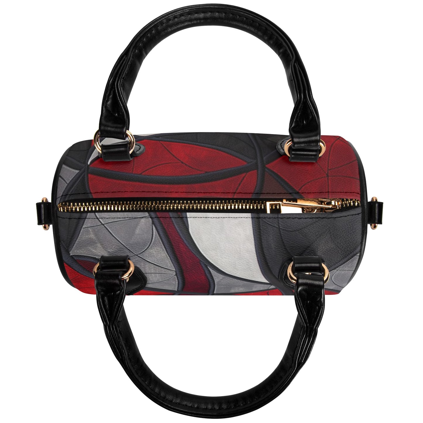 Grey / Mini Boston Bag (Black)