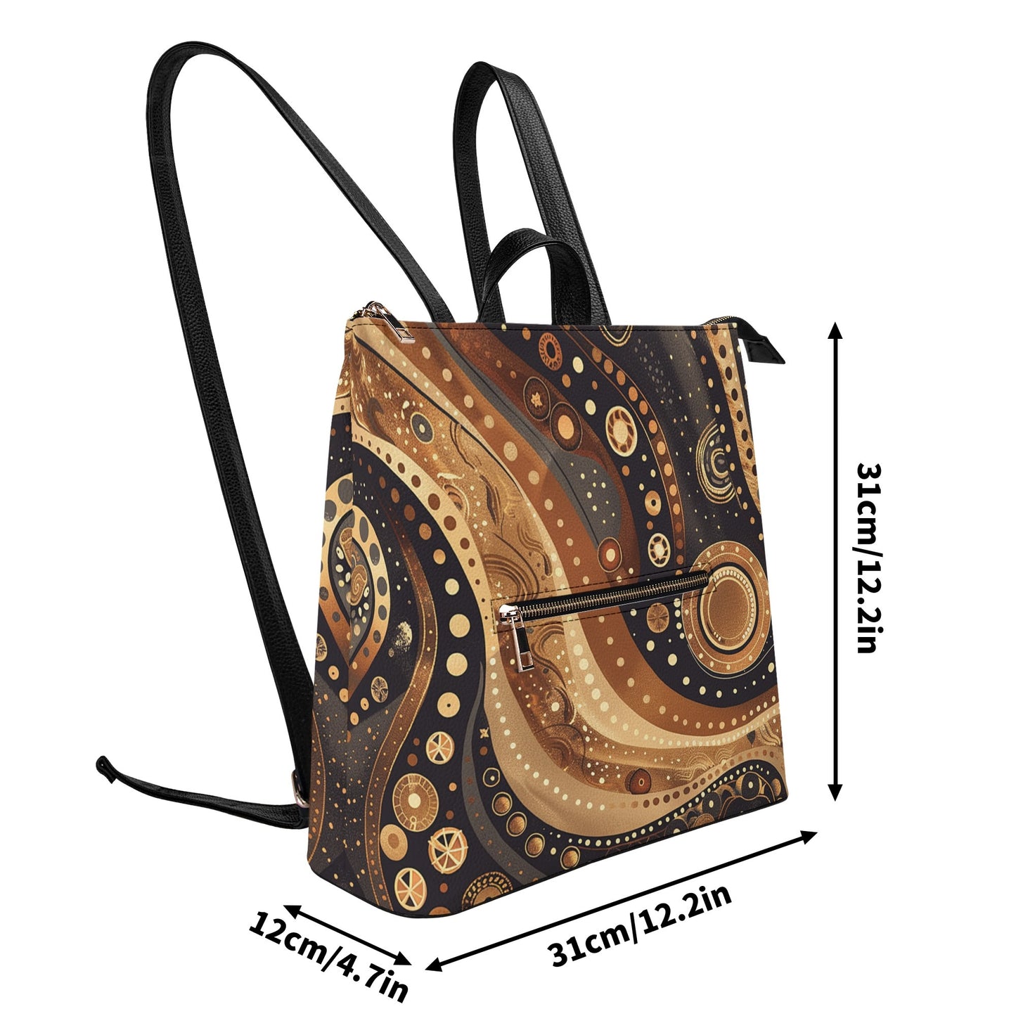 Brown / Bucket Backpack