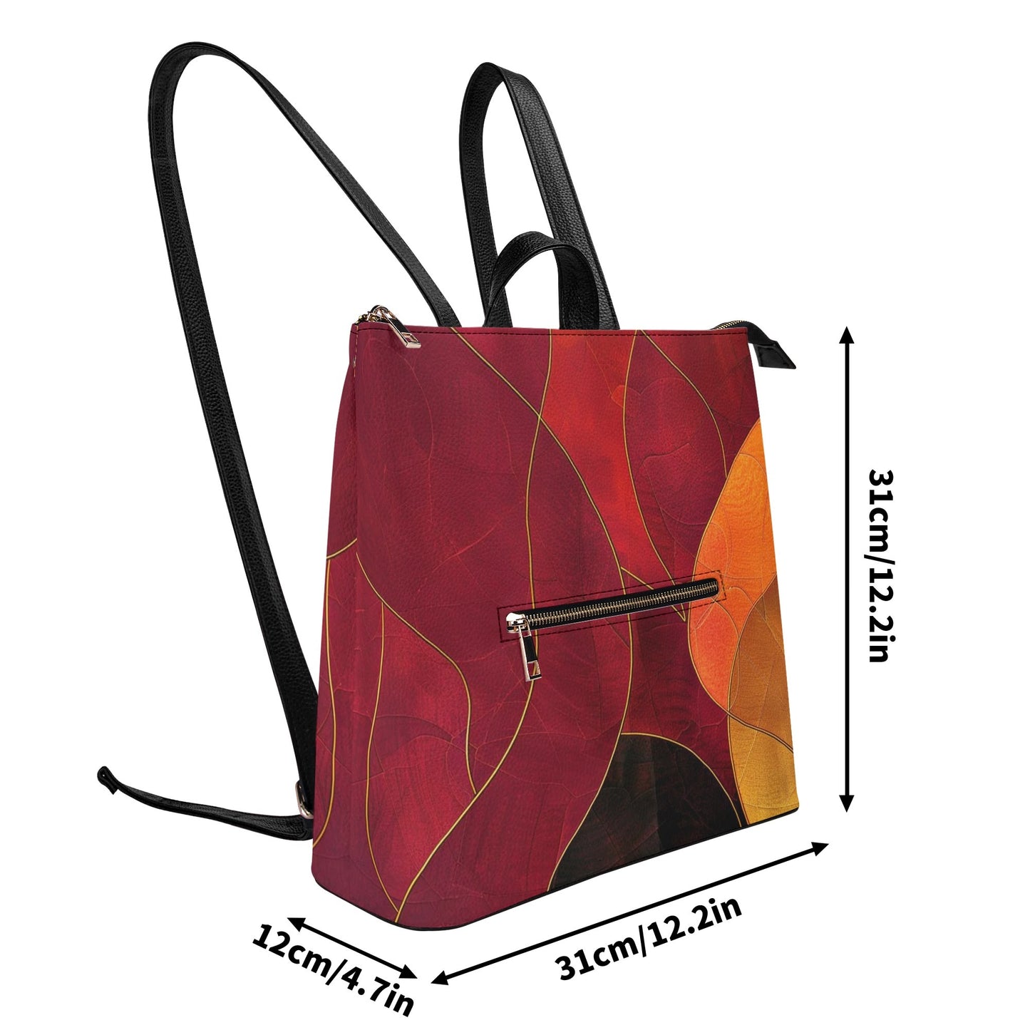 Amaranth / Bucket Backpack