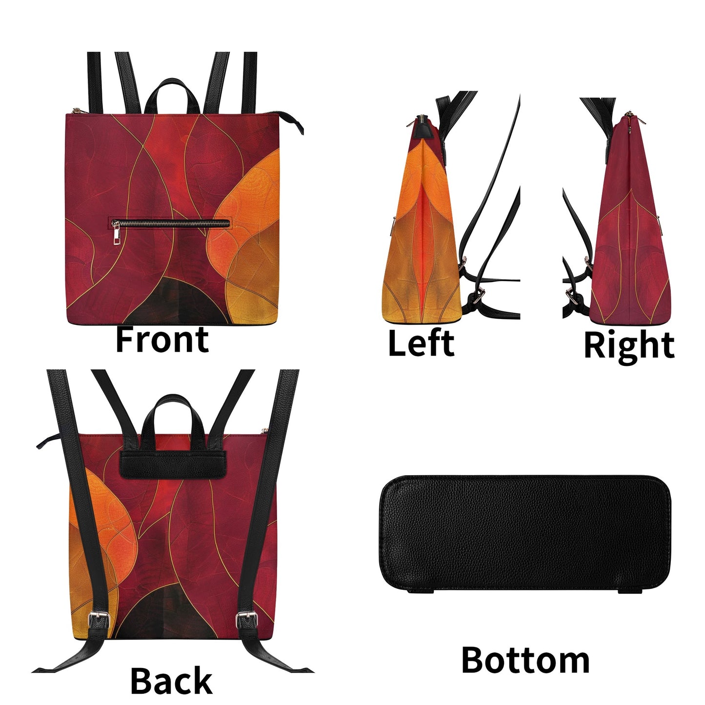 Amaranth / Bucket Backpack