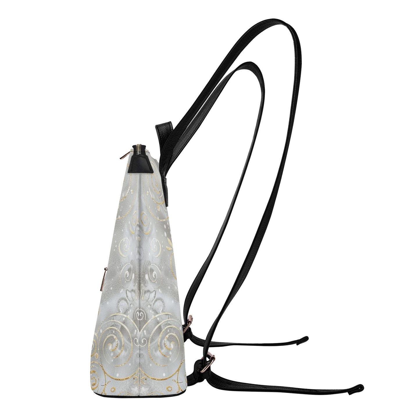 White / Bucket Backpack