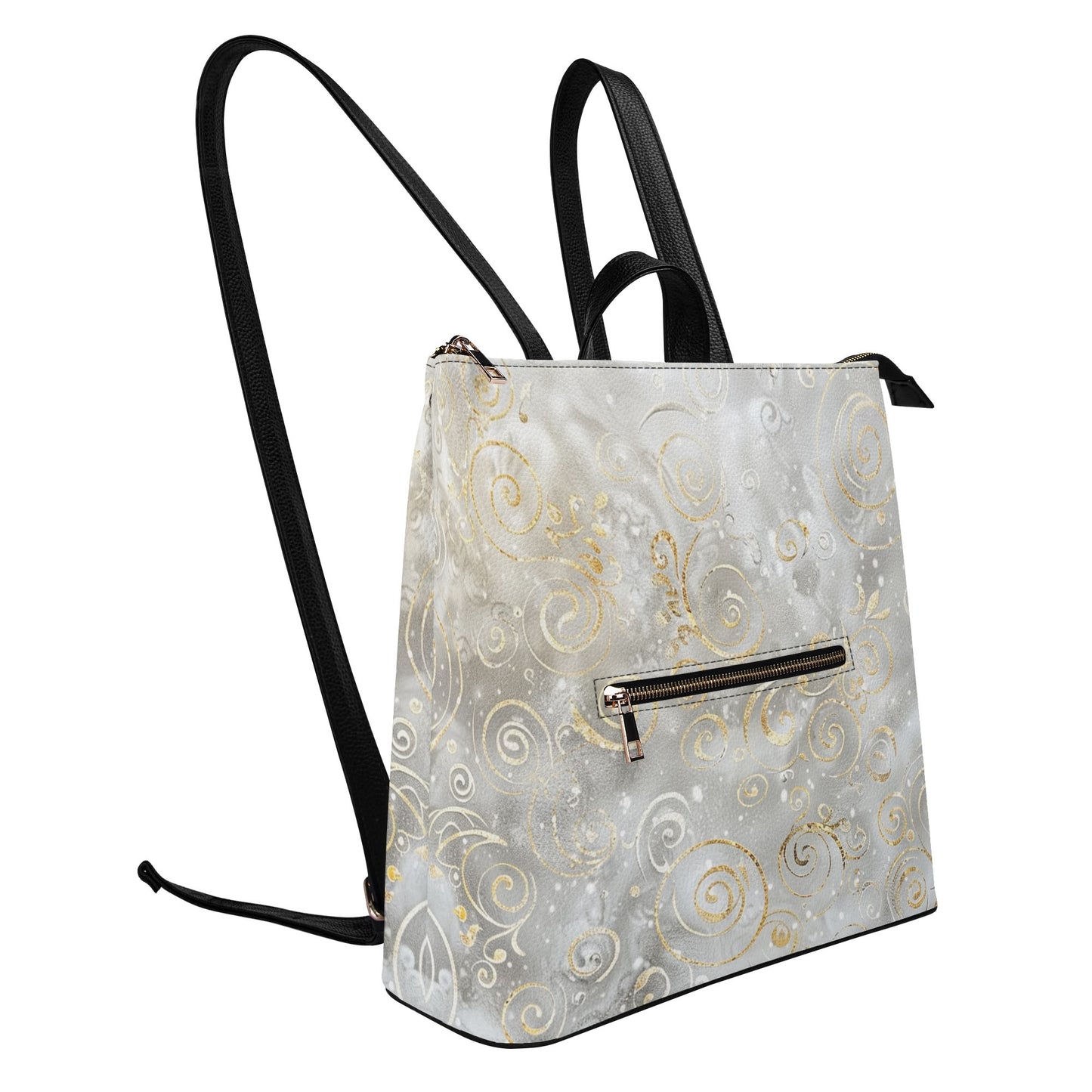 White / Bucket Backpack