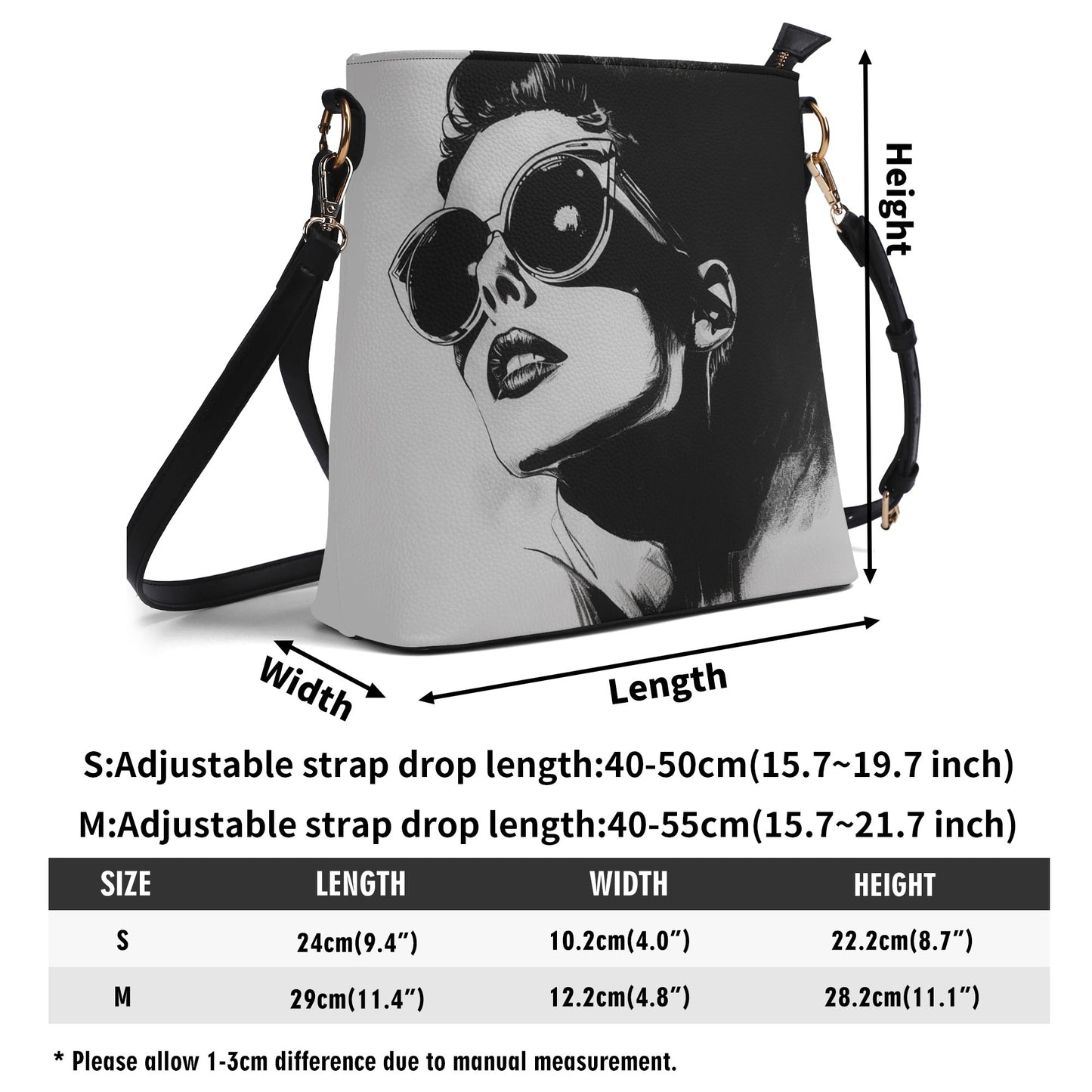 Model / Bucket Shoulder Bag