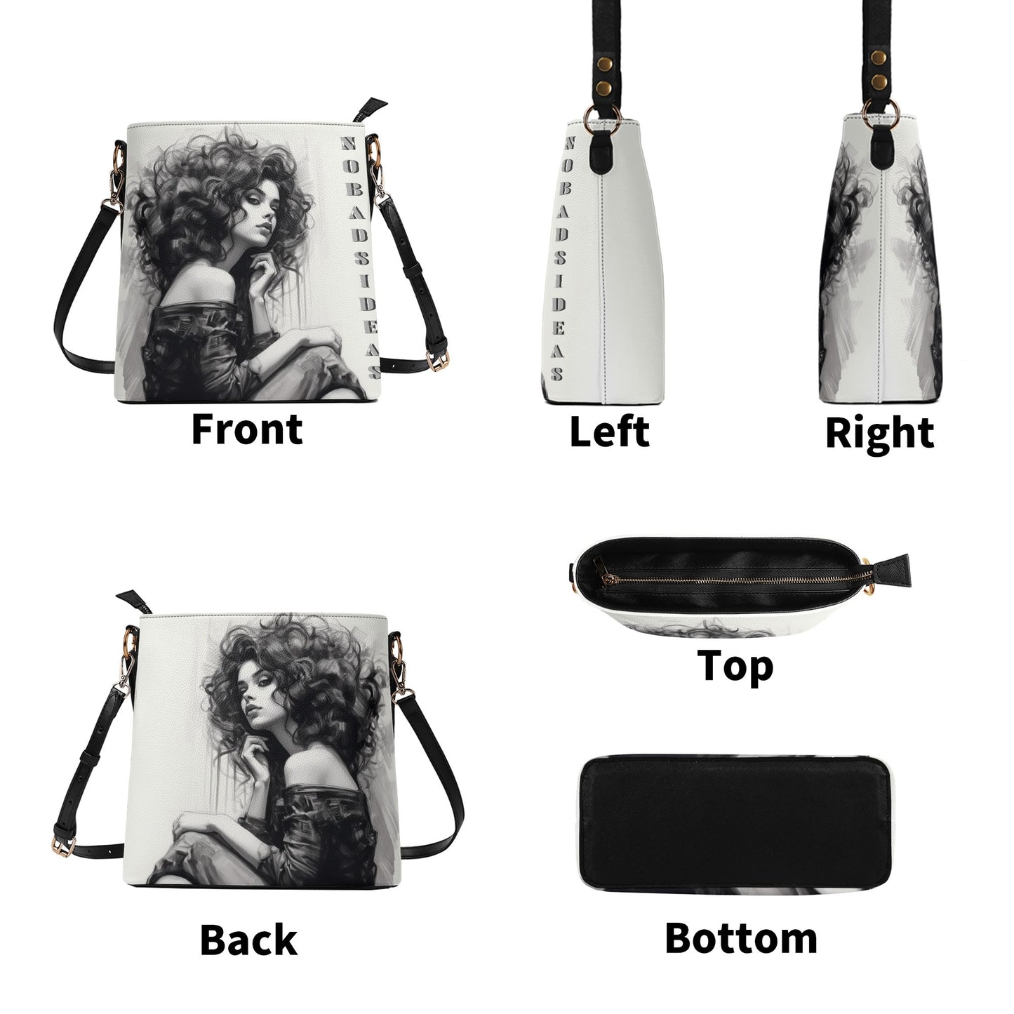 Friend / Bucket Shoulder Bag