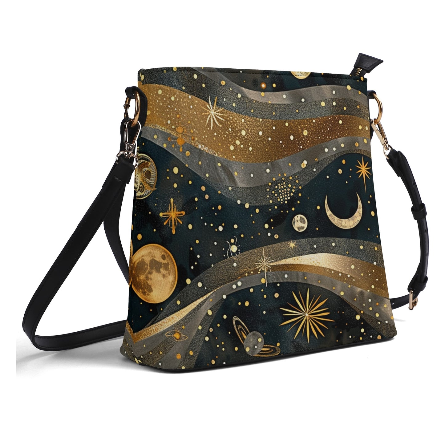 Nebulae / Bucket Shoulder Bag