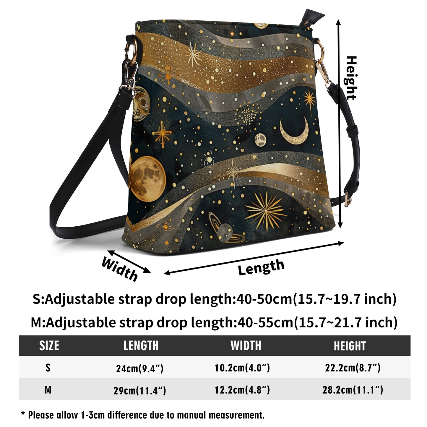 Nebulae / Bucket Shoulder Bag