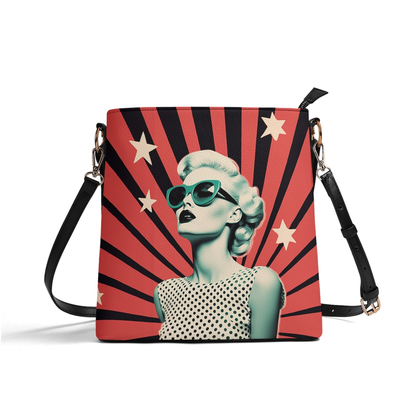 Pin Up / Bucket Shoulder Bag