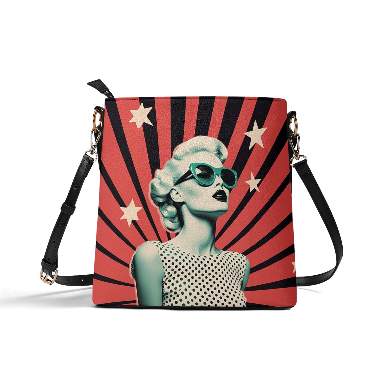 Pin Up / Bucket Shoulder Bag