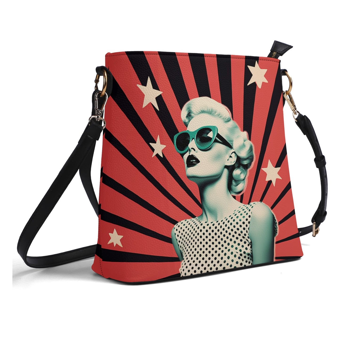 Pin Up / Bucket Shoulder Bag