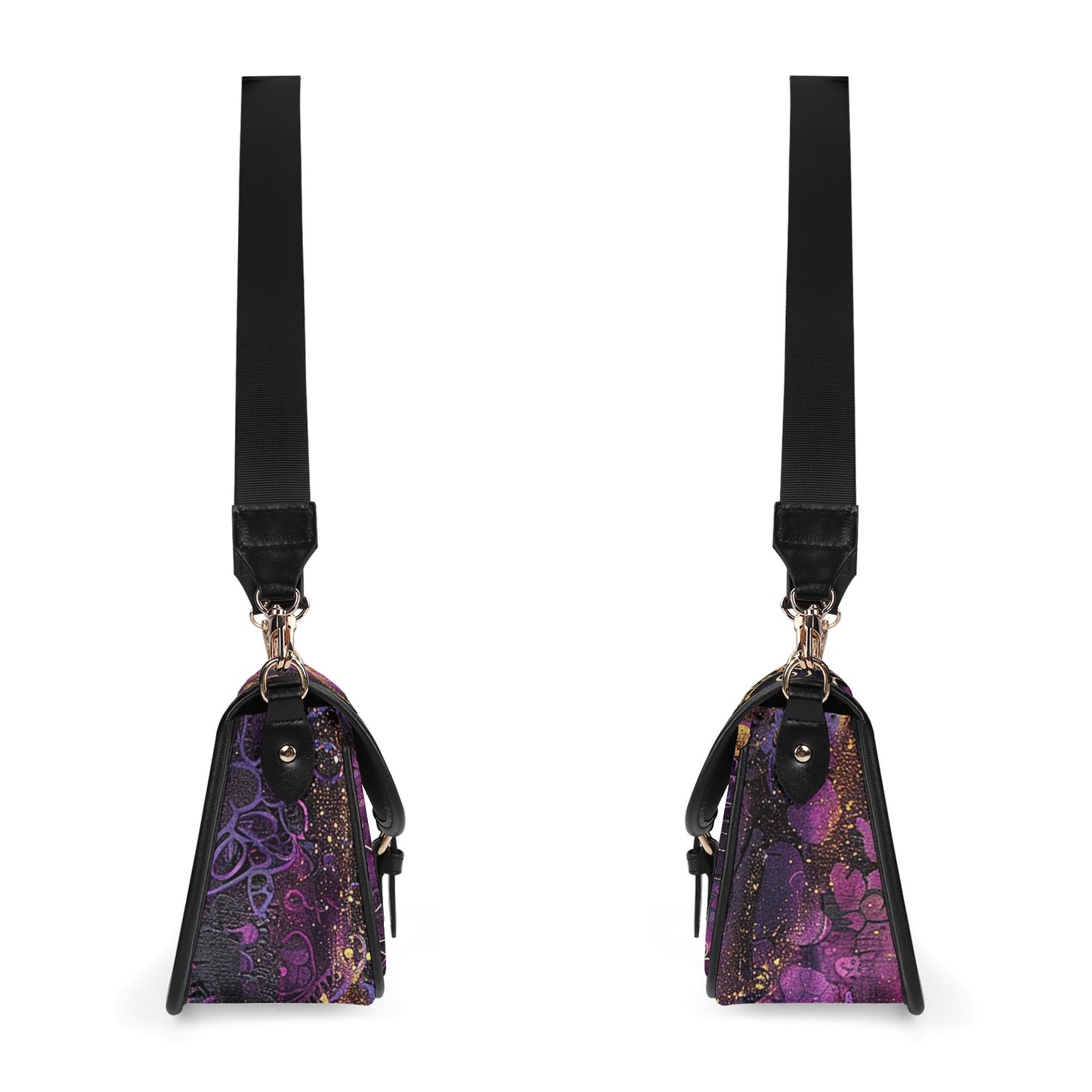Purple / Underarm Bag