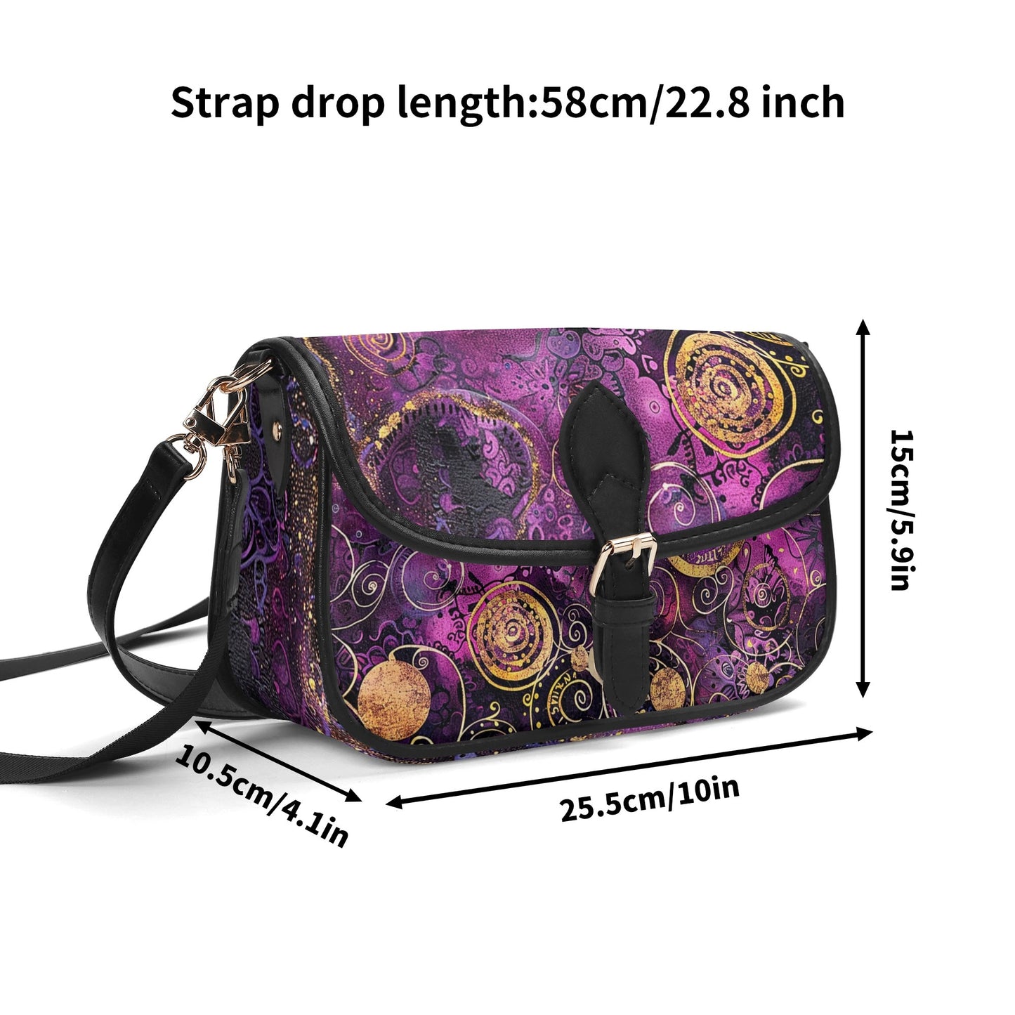 Purple / Underarm Bag