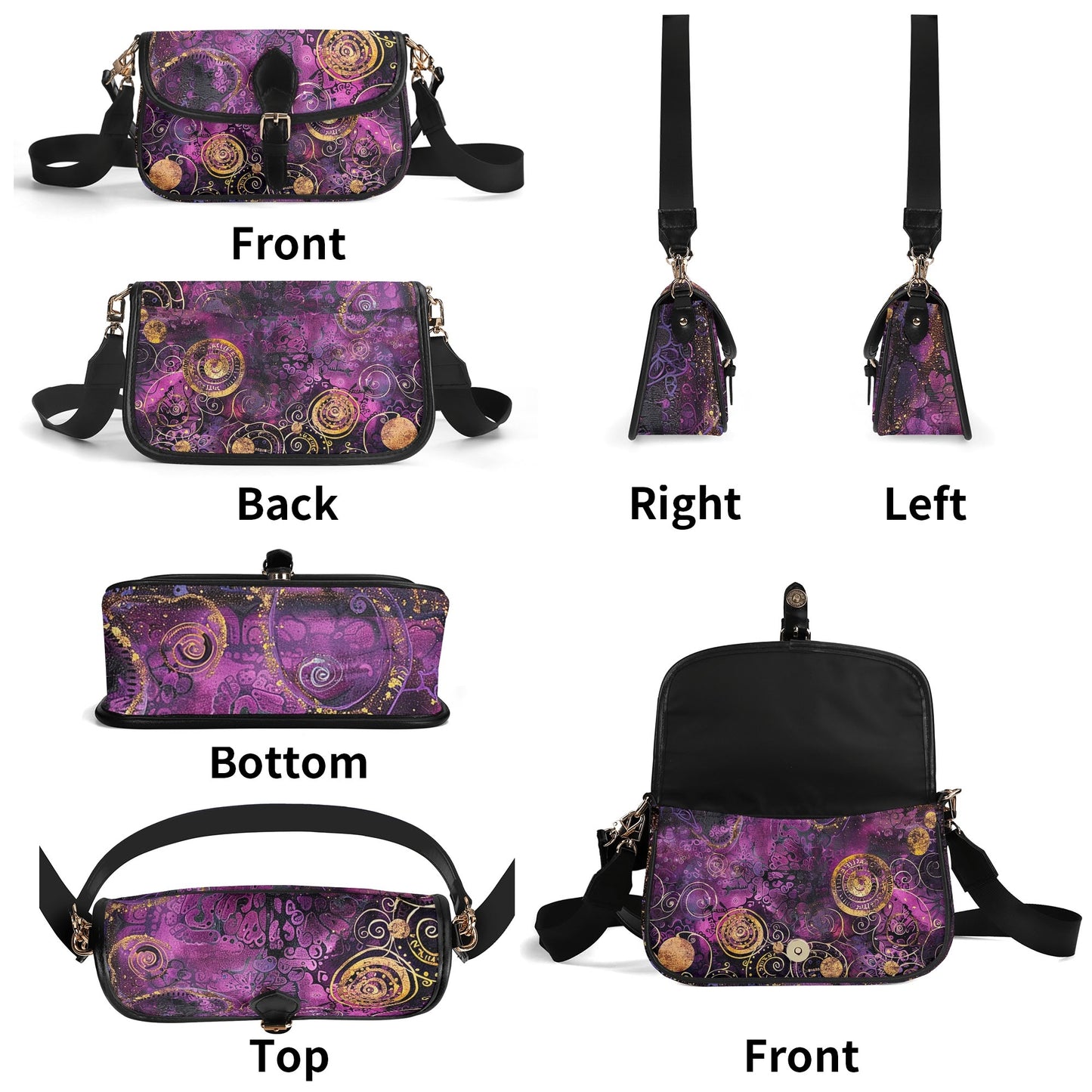 Purple / Underarm Bag