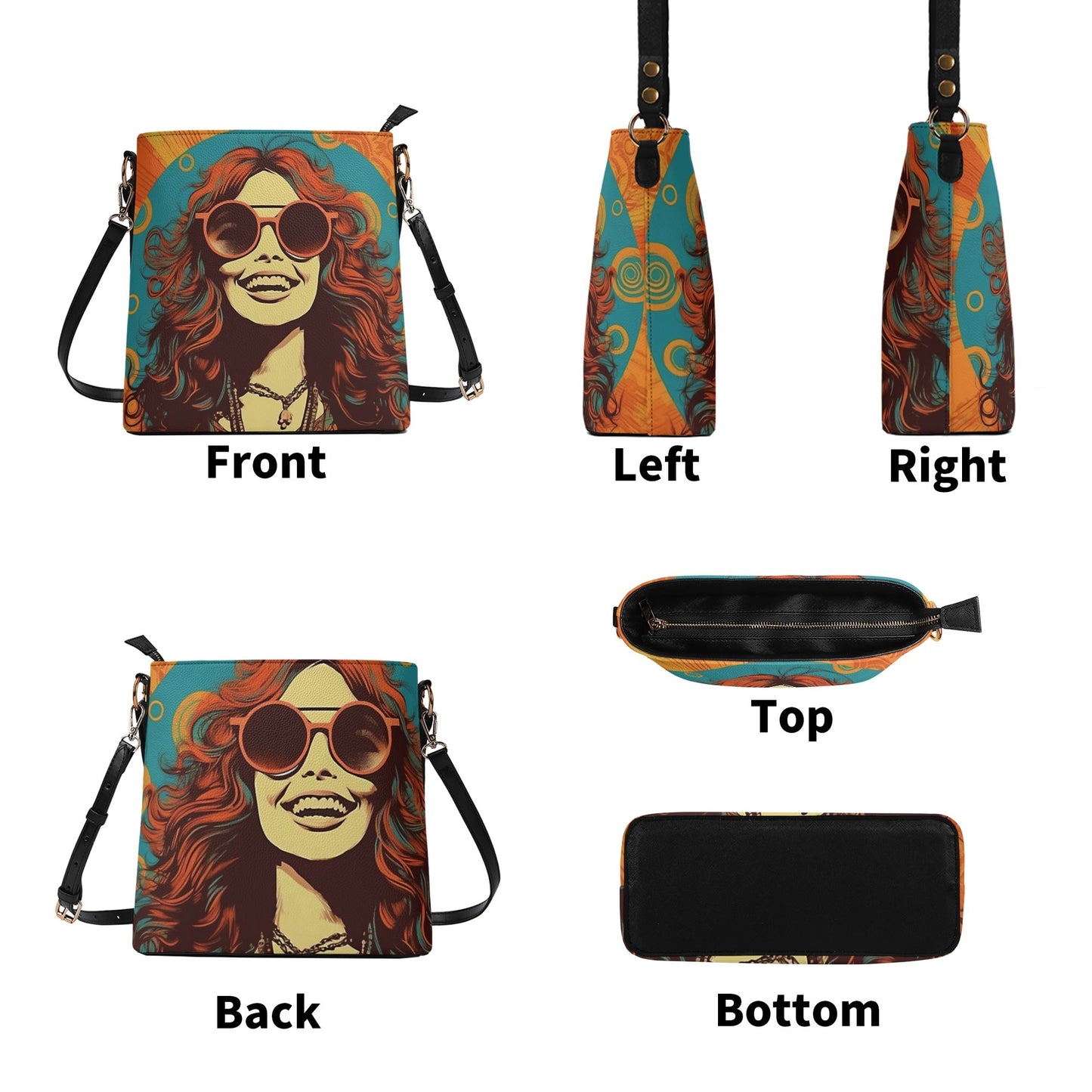 Hippie / Bucket Shoulder Bag
