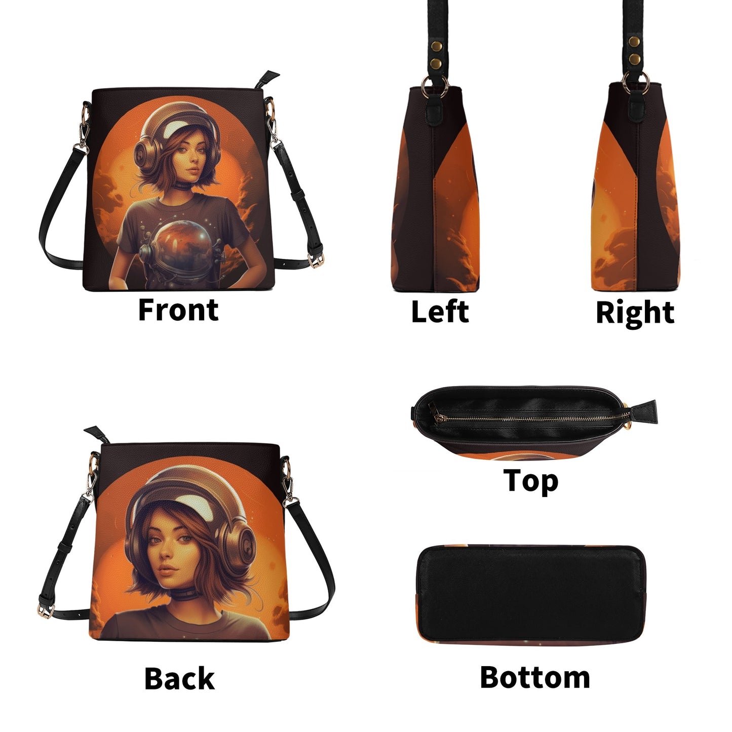 Astra / Bucket Shoulder Bag