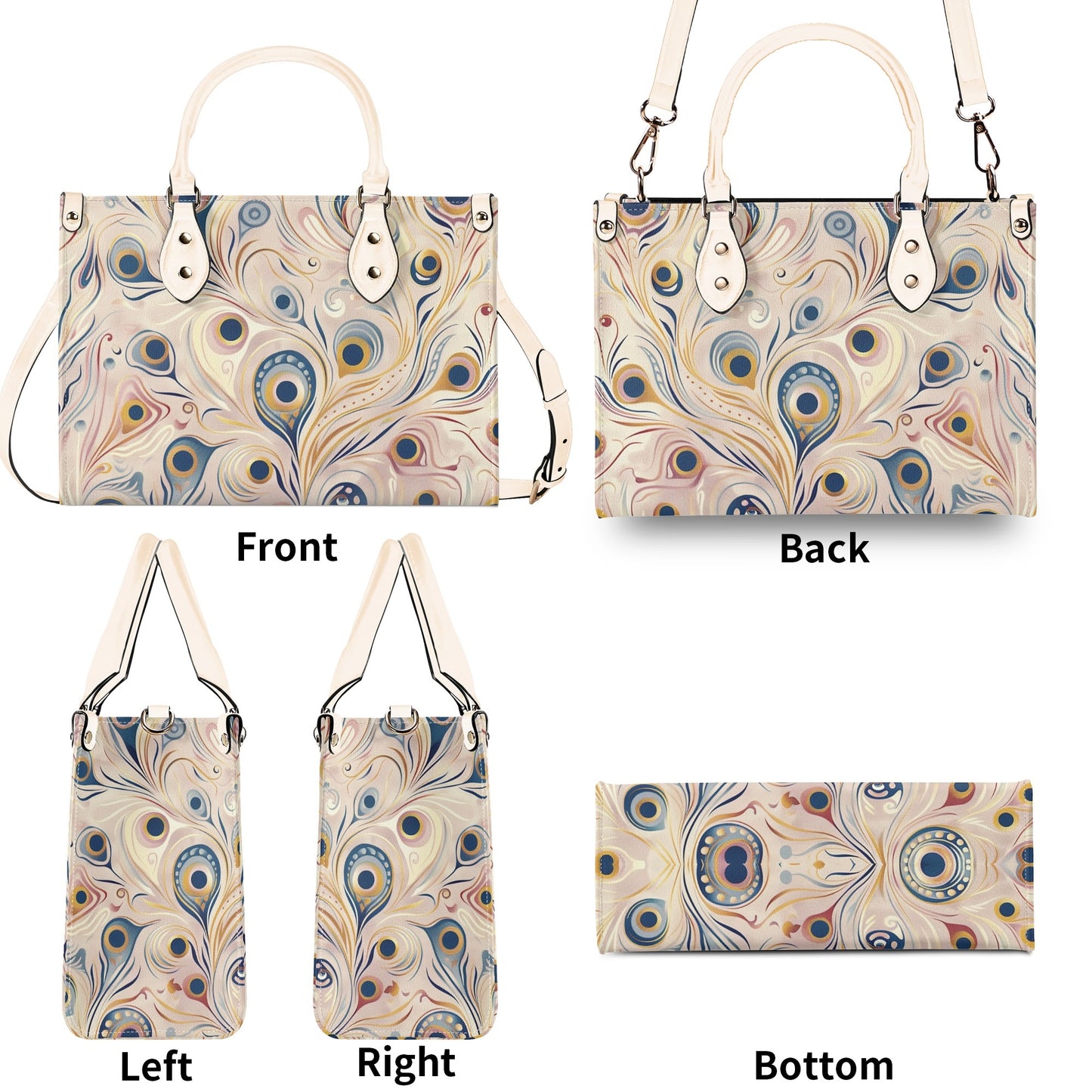 Feathers / Luxury Handbag ( 3 size )