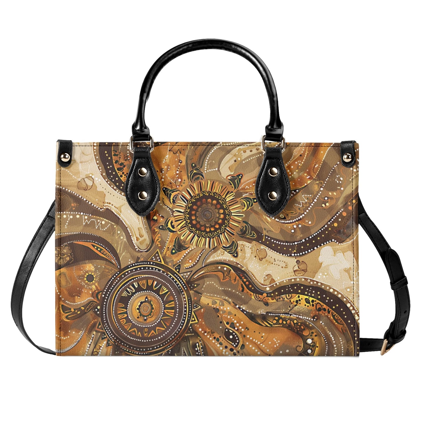 Sunflower / Luxury Handbag ( 3 size )