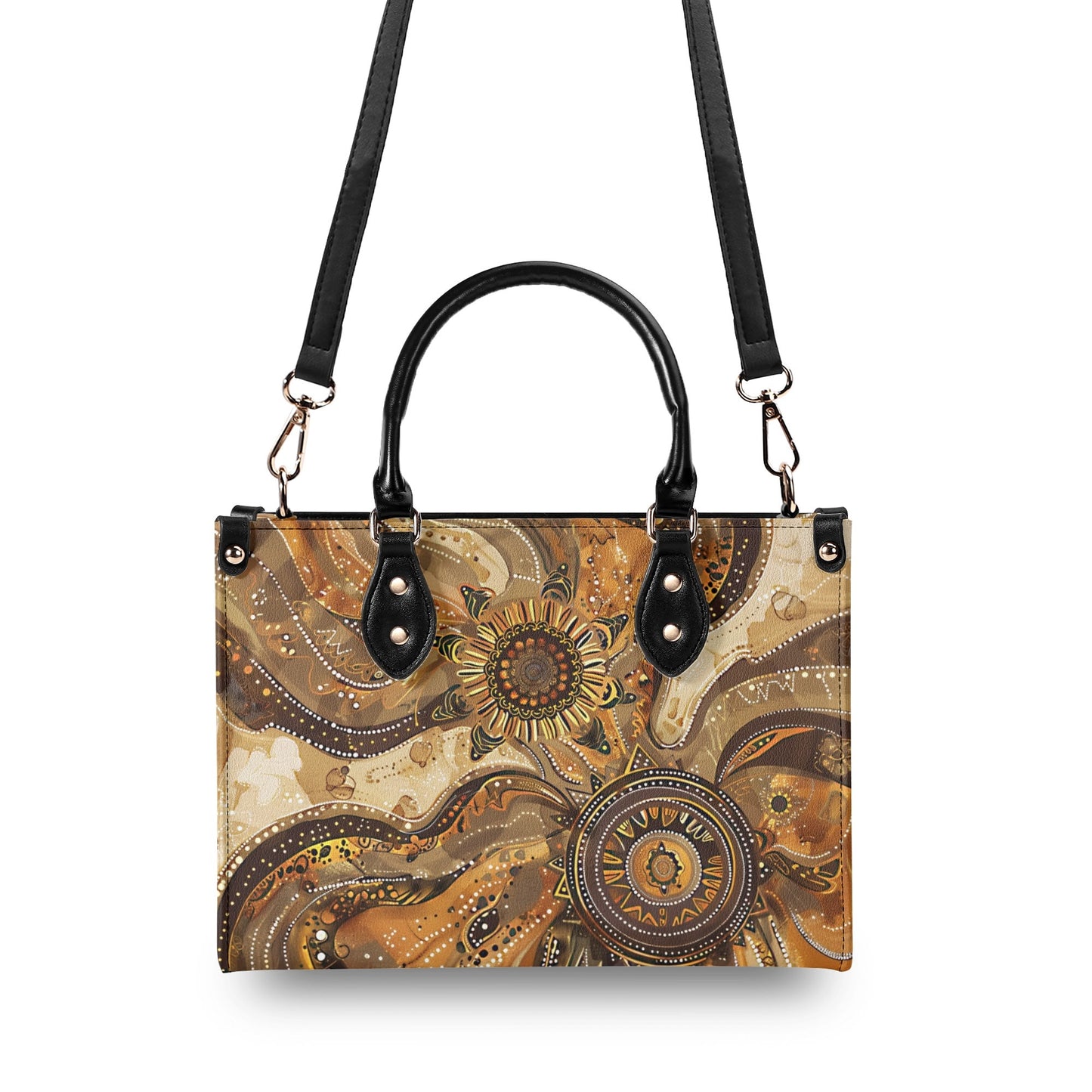 Sunflower / Luxury Handbag ( 3 size )