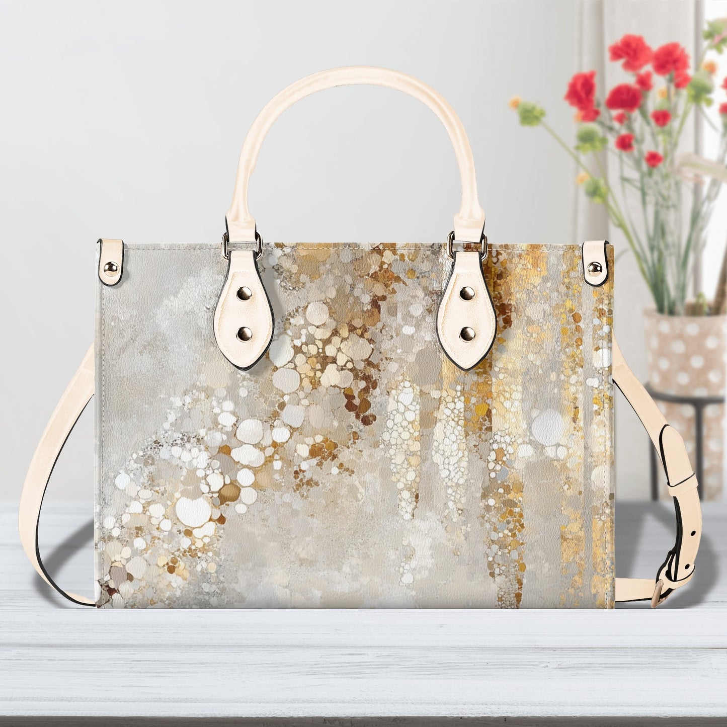 Gold Grapes / Luxury Handbag ( 3 size )