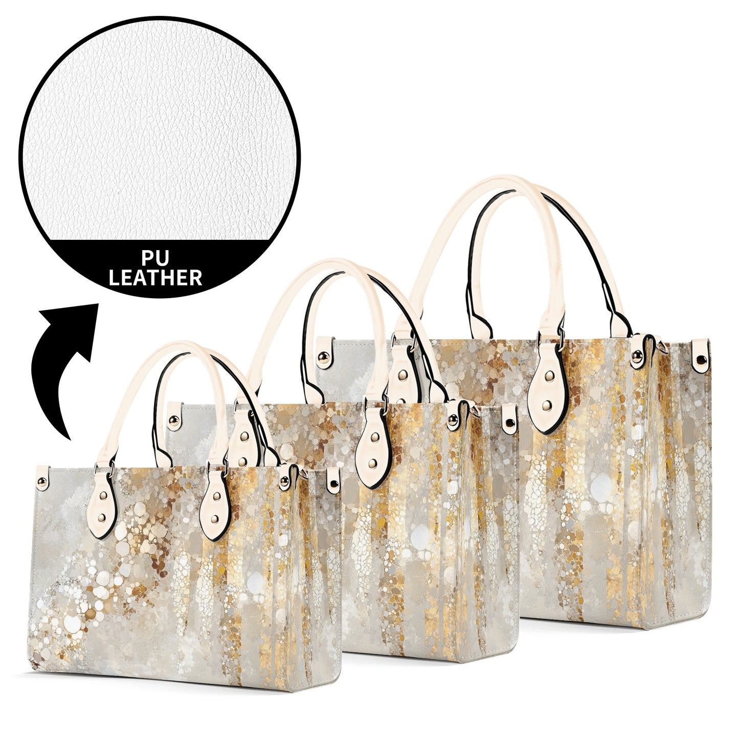 Gold Grapes / Luxury Handbag ( 3 size )